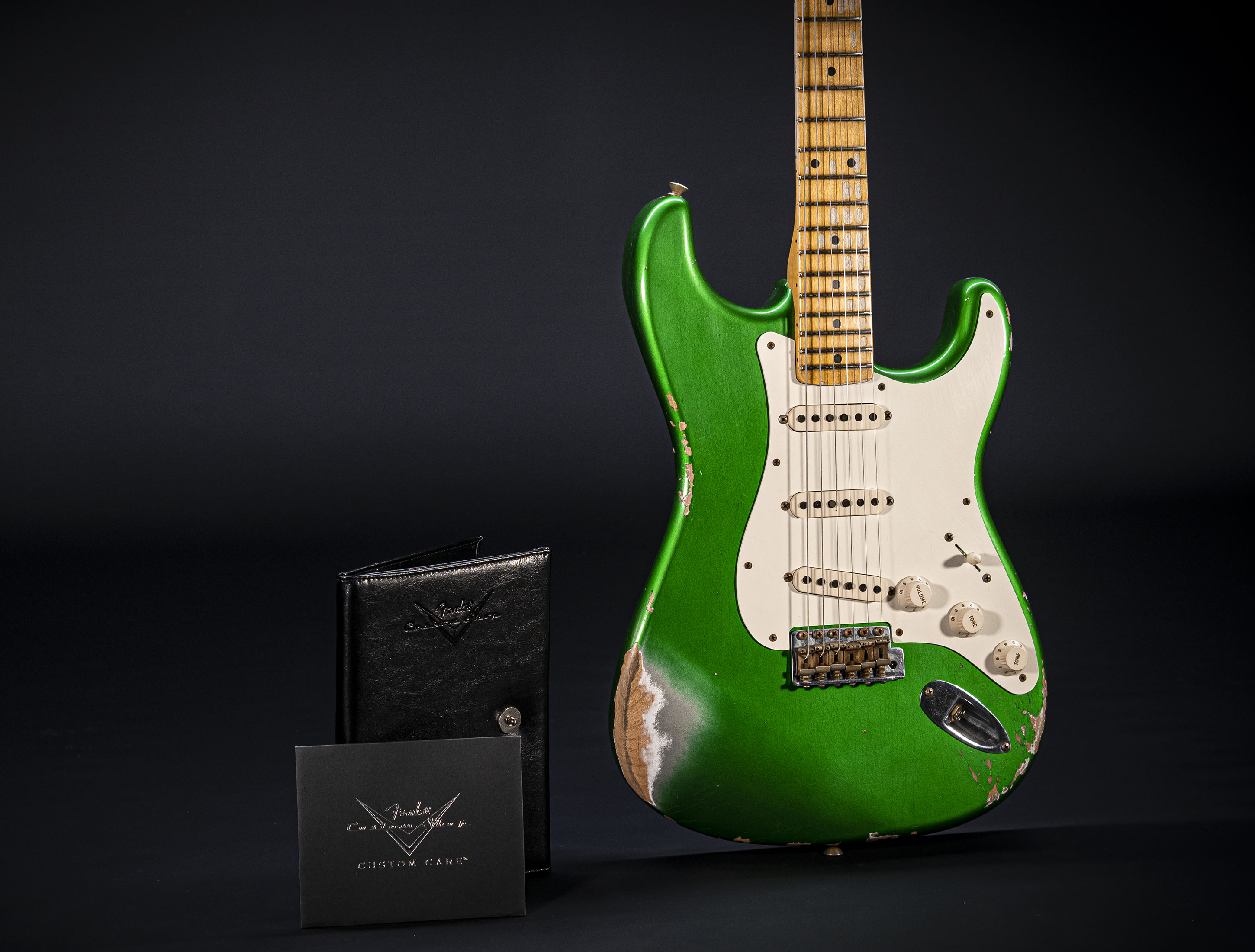 Fender MBD Limited 1957 Stratocaster Heavy Relic - Lime Green