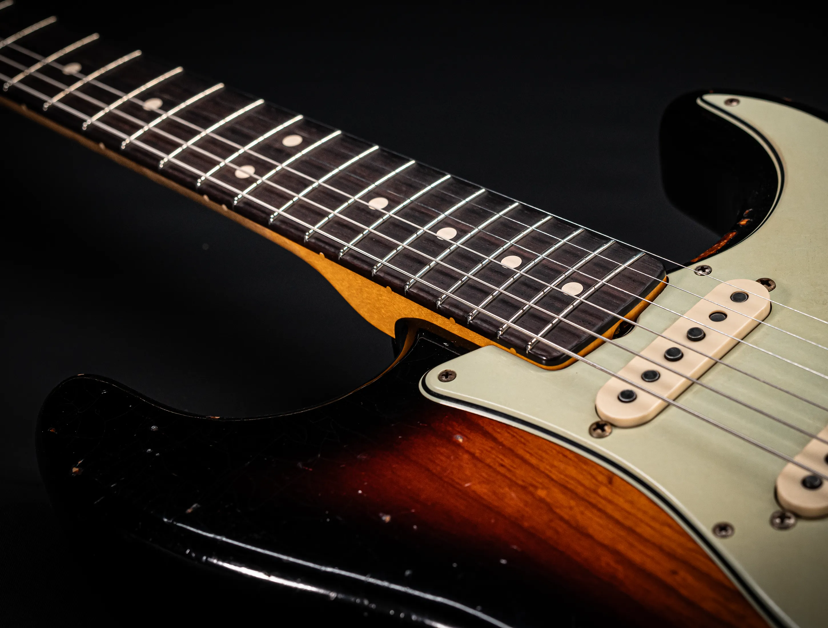 Fender Senior Masterbuilt Todd Krause 1963 Stratocaster Relic 1pc. Ash Body - Sunburst