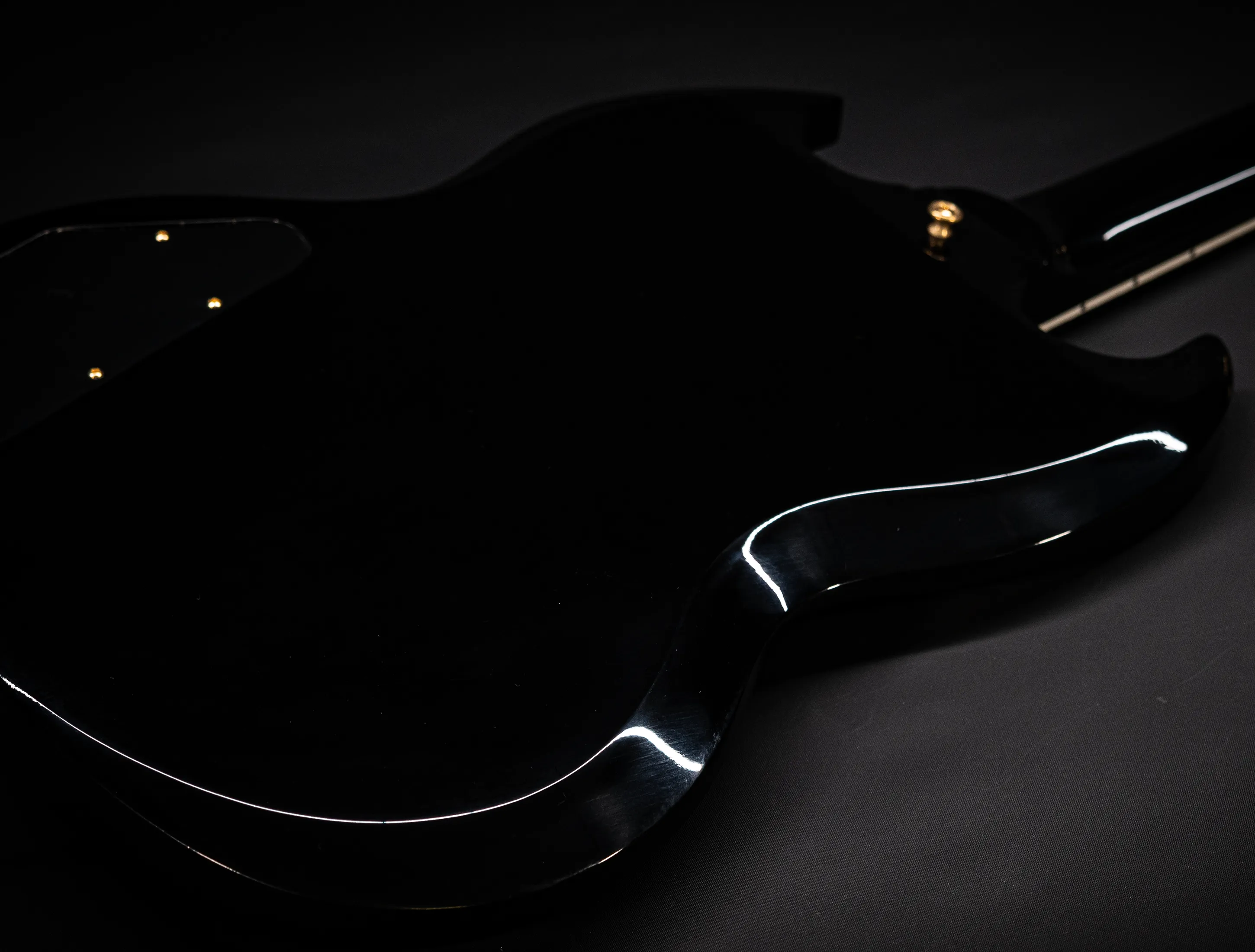 a164375 Gibson SG Custom 2 Pickup GLOSS Ebony