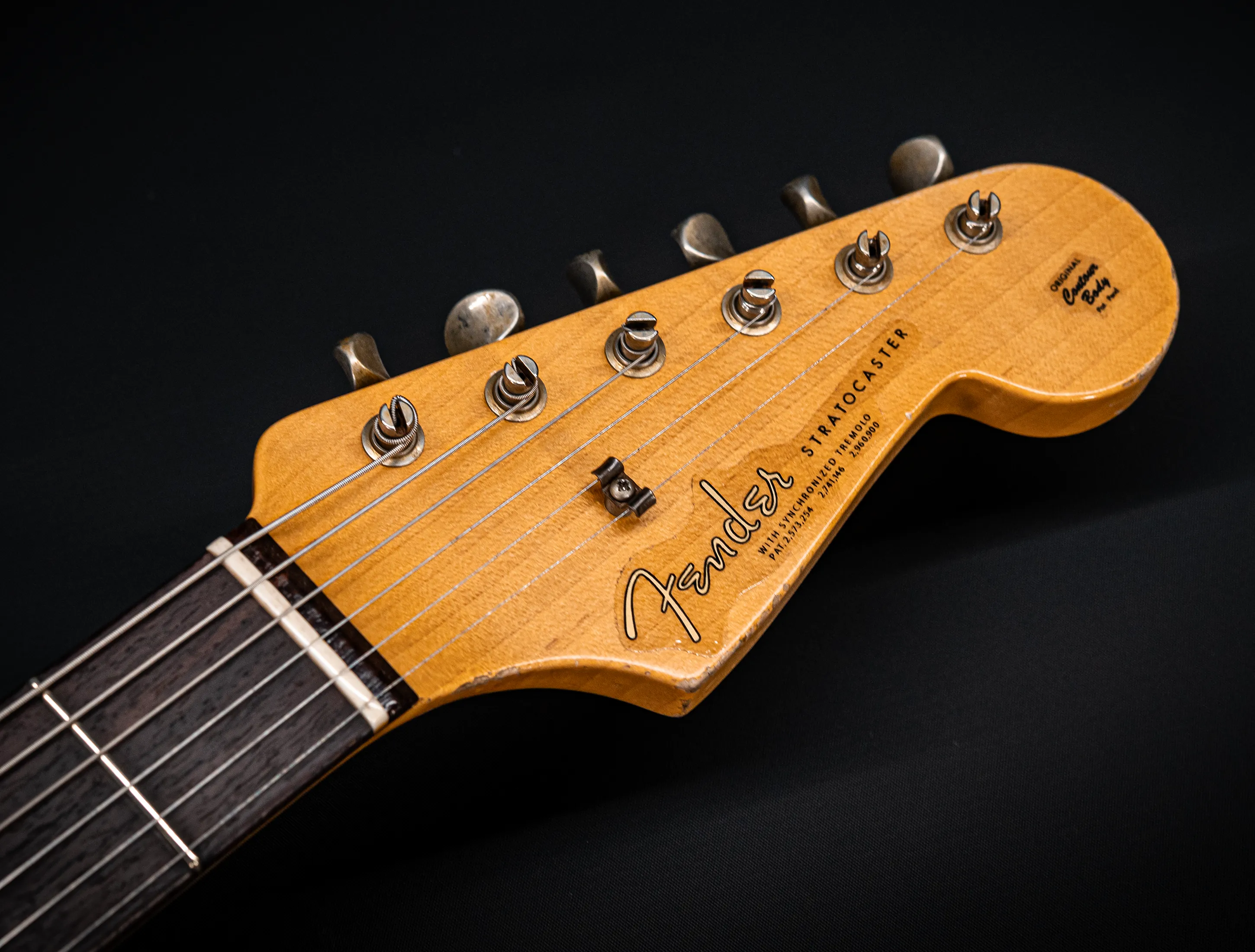 Fender Senior Masterbuilt Todd Krause 1963 Humbucker Stratocaster Relic - Sunburst