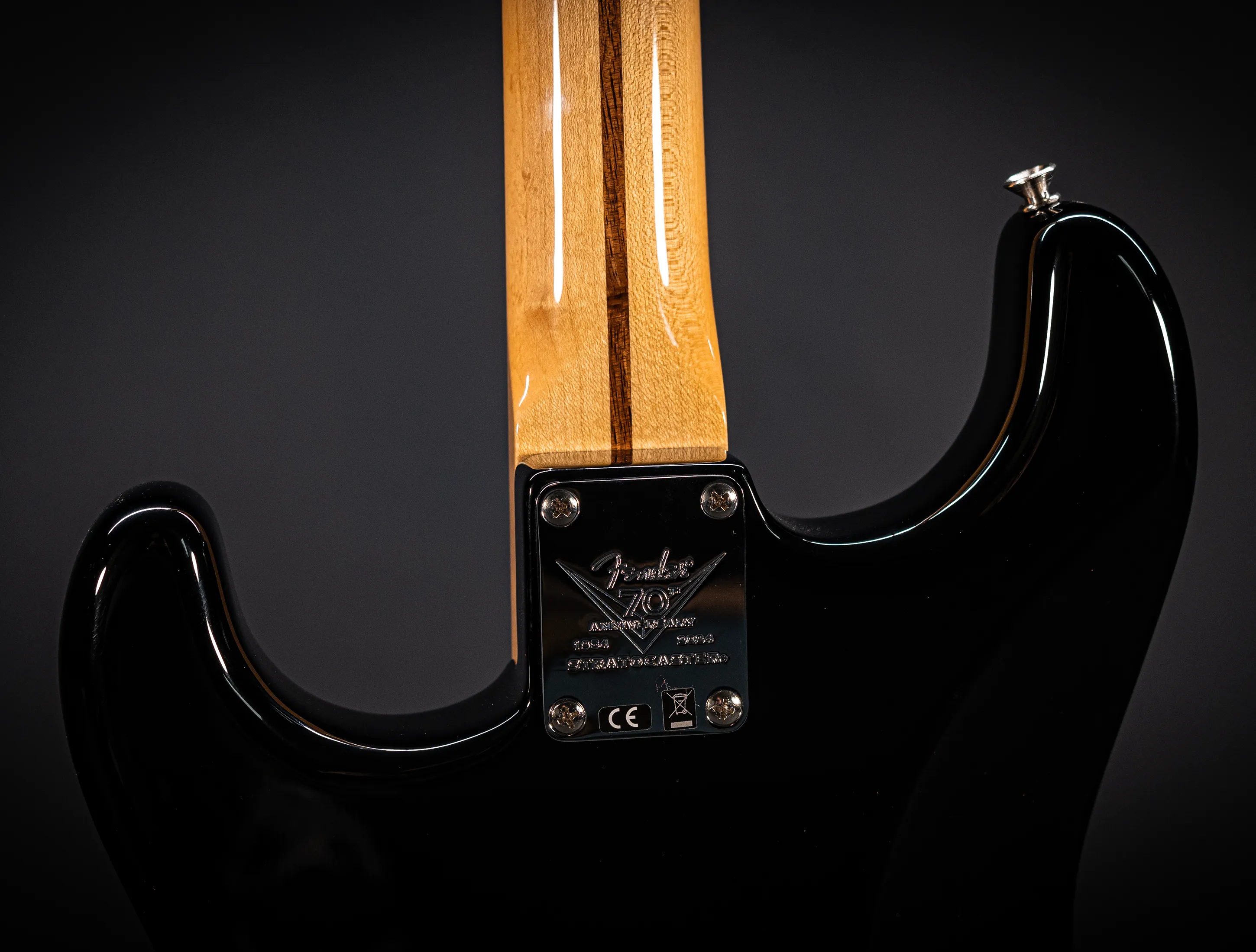 a164517 Fender 70th Anniversary Limited 1954 Stratocaster NOS - Black