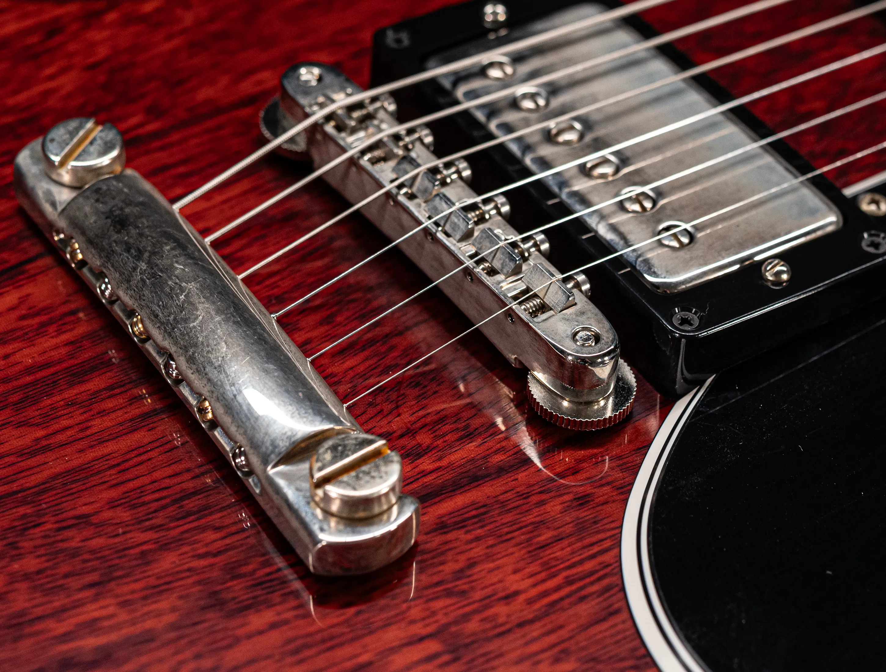 Gibson SG 1961 Standard Reissue Stop Bar VOS Cherry Red