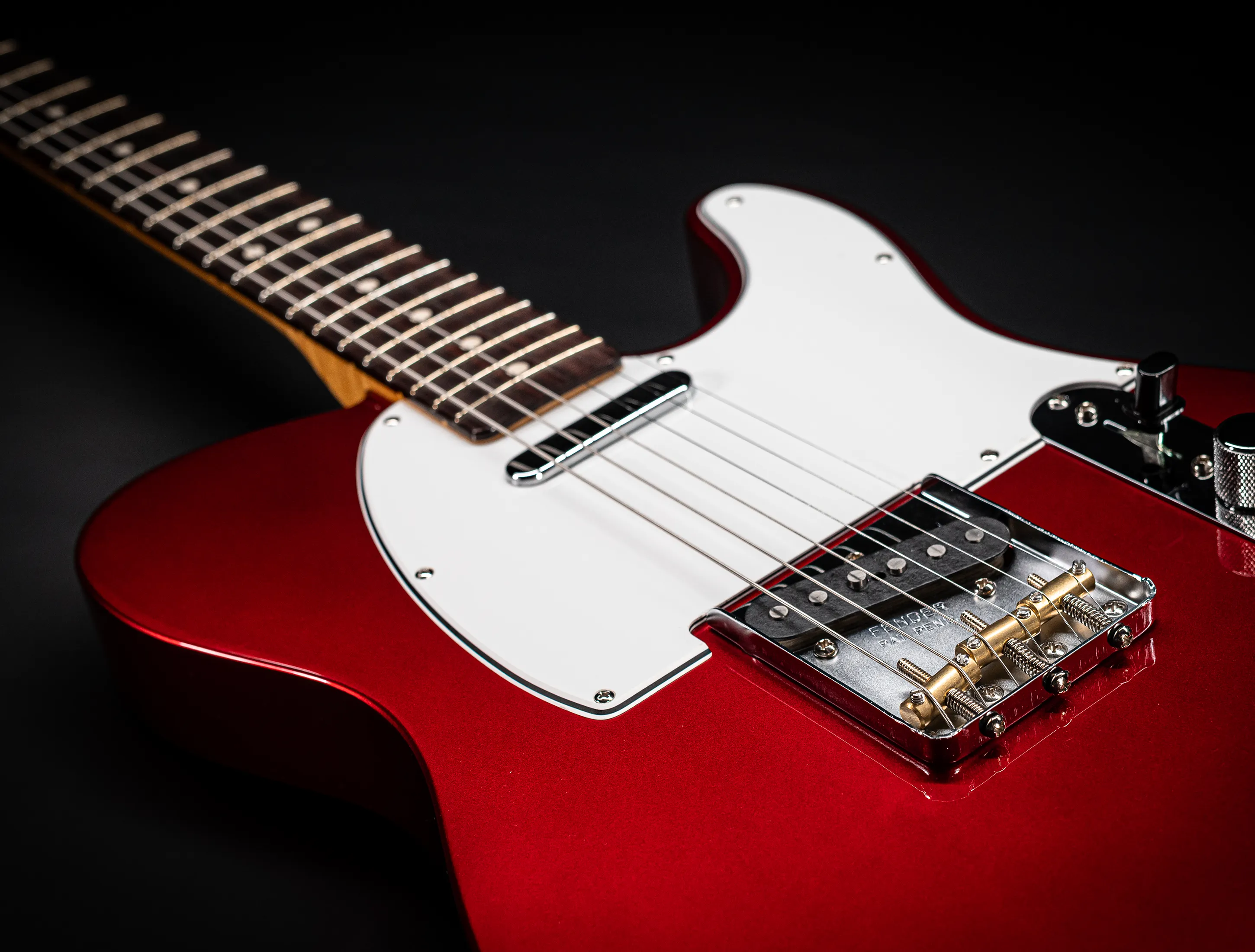 Fender MBD 1963 Telecaster Timeless NOS flame Neck - Candy Apple Red
