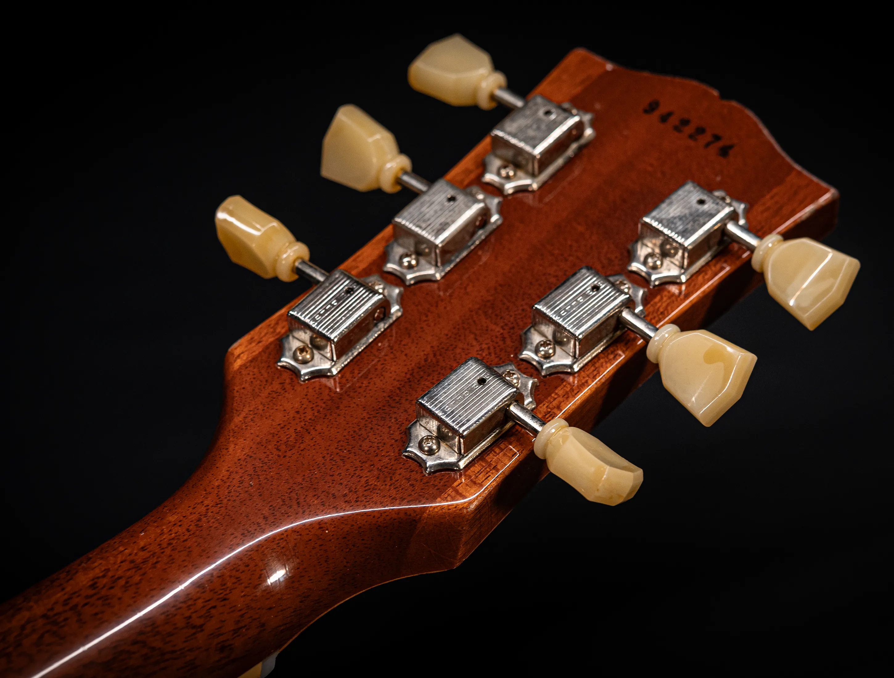 Show gallery (36 images) a163134 Gibson Les Paul 1959 Double Black Murphy LAB R9 Authentic Heavy Aged - Butterscotch