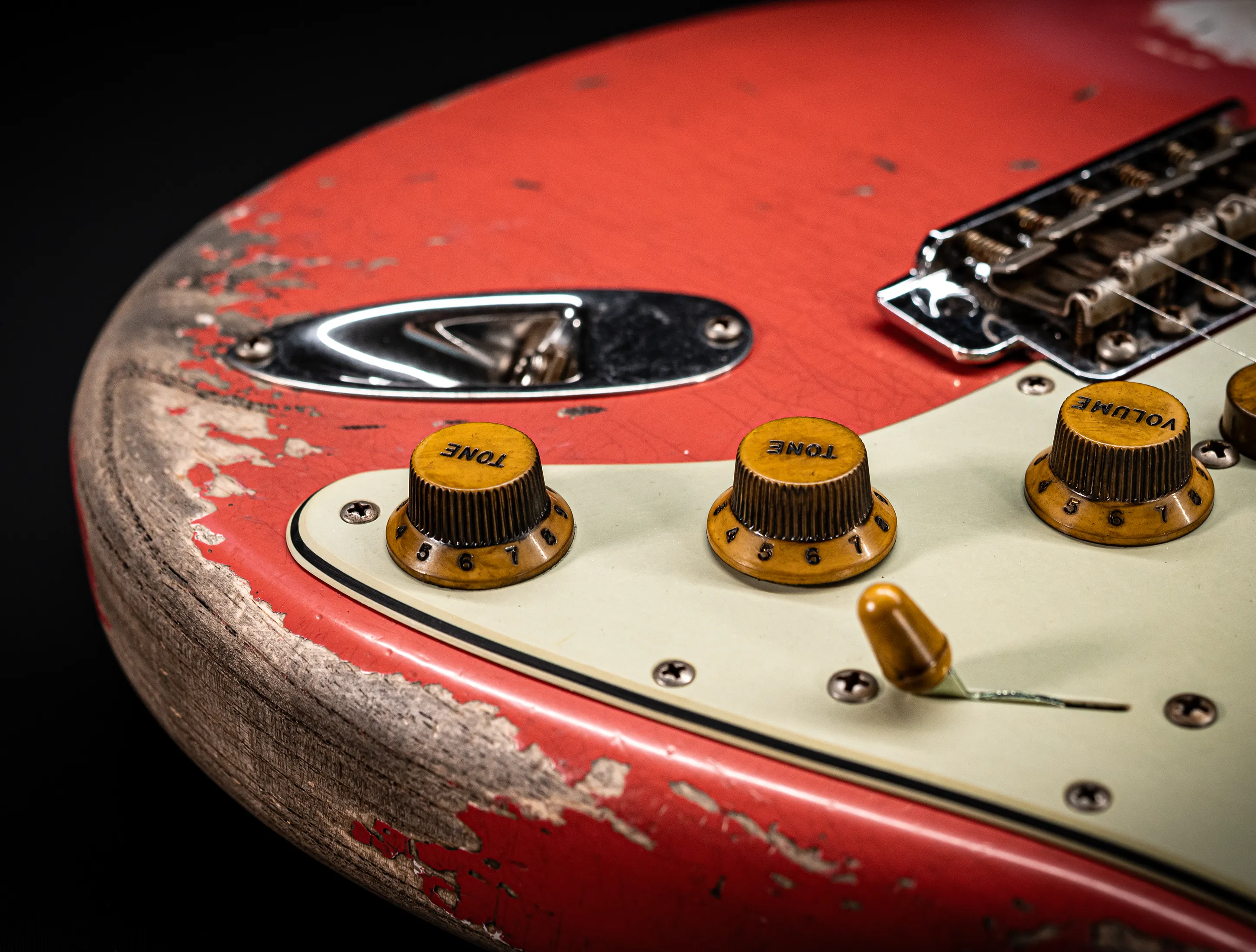 Fender MBD II 1962 Stratocaster MIDAS Super Heavy Relic - ASH Body Fiesta Red