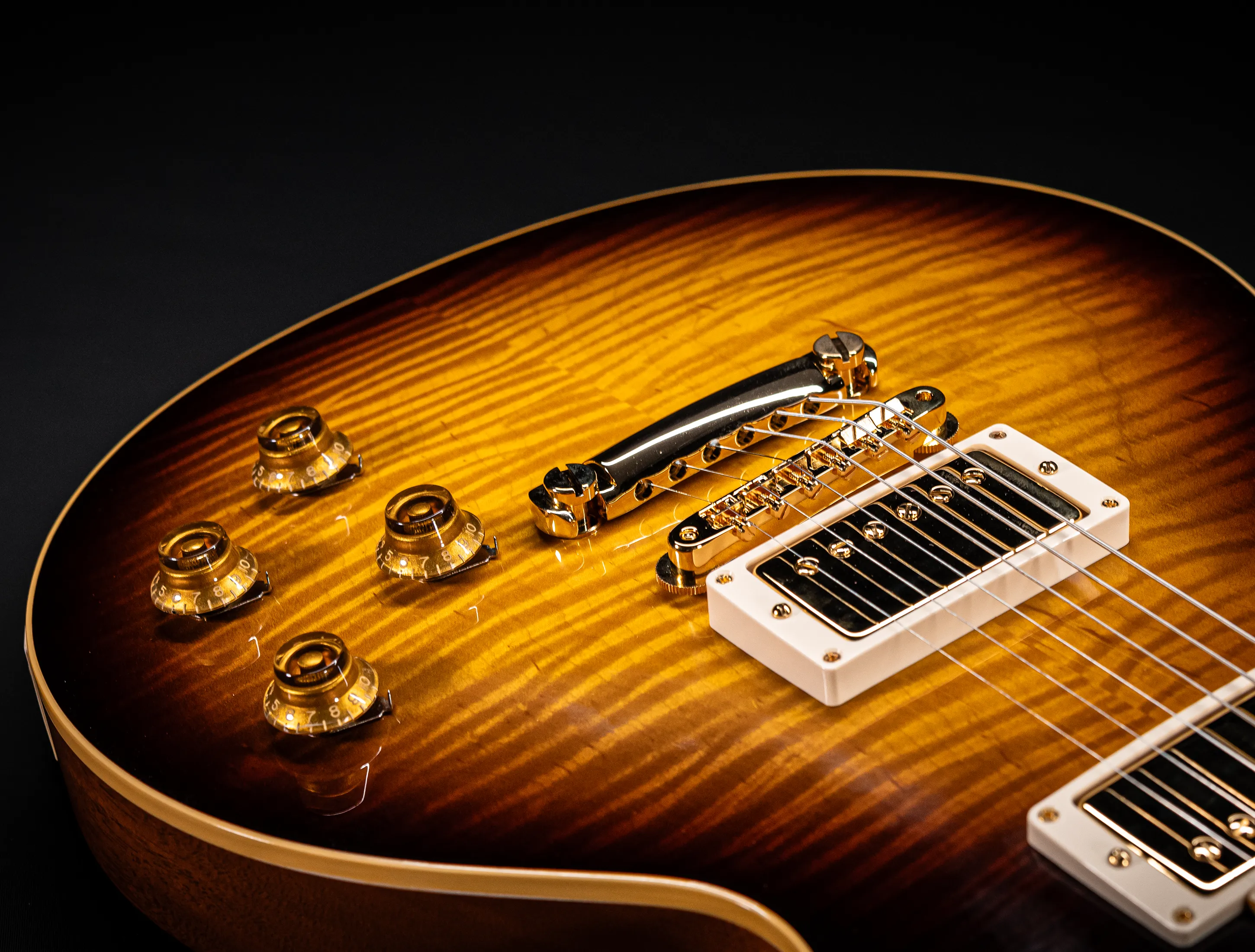 Gibson Les Paul 1959 Reissue Factory Special GLOSS Gold Hardware - Tobacco Burst
