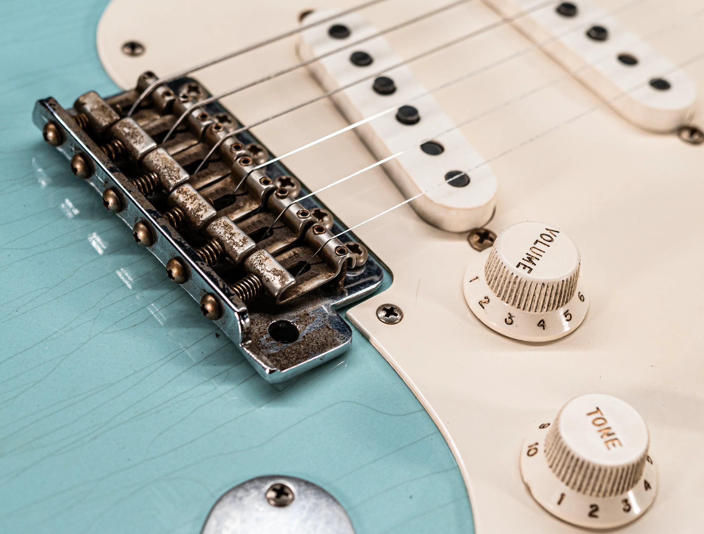 Fender Senior Masterbuilt Todd Krause 1957 Stratocaster Relic - Daphne Blue