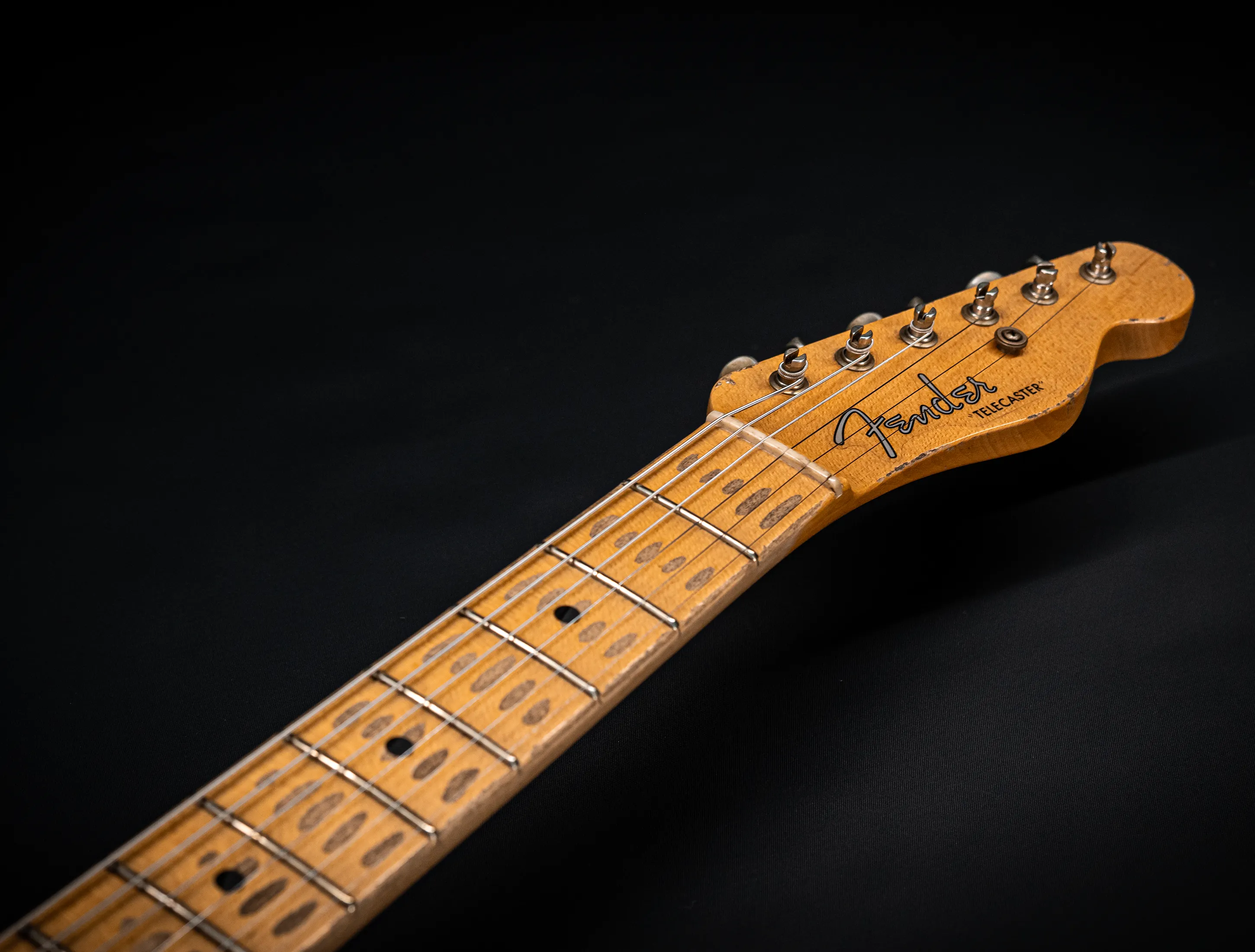 Fender Senior Masterbuilt Jason Smith 1952 Telecaster Relic - 1pc Ash Butterscotch Blonde