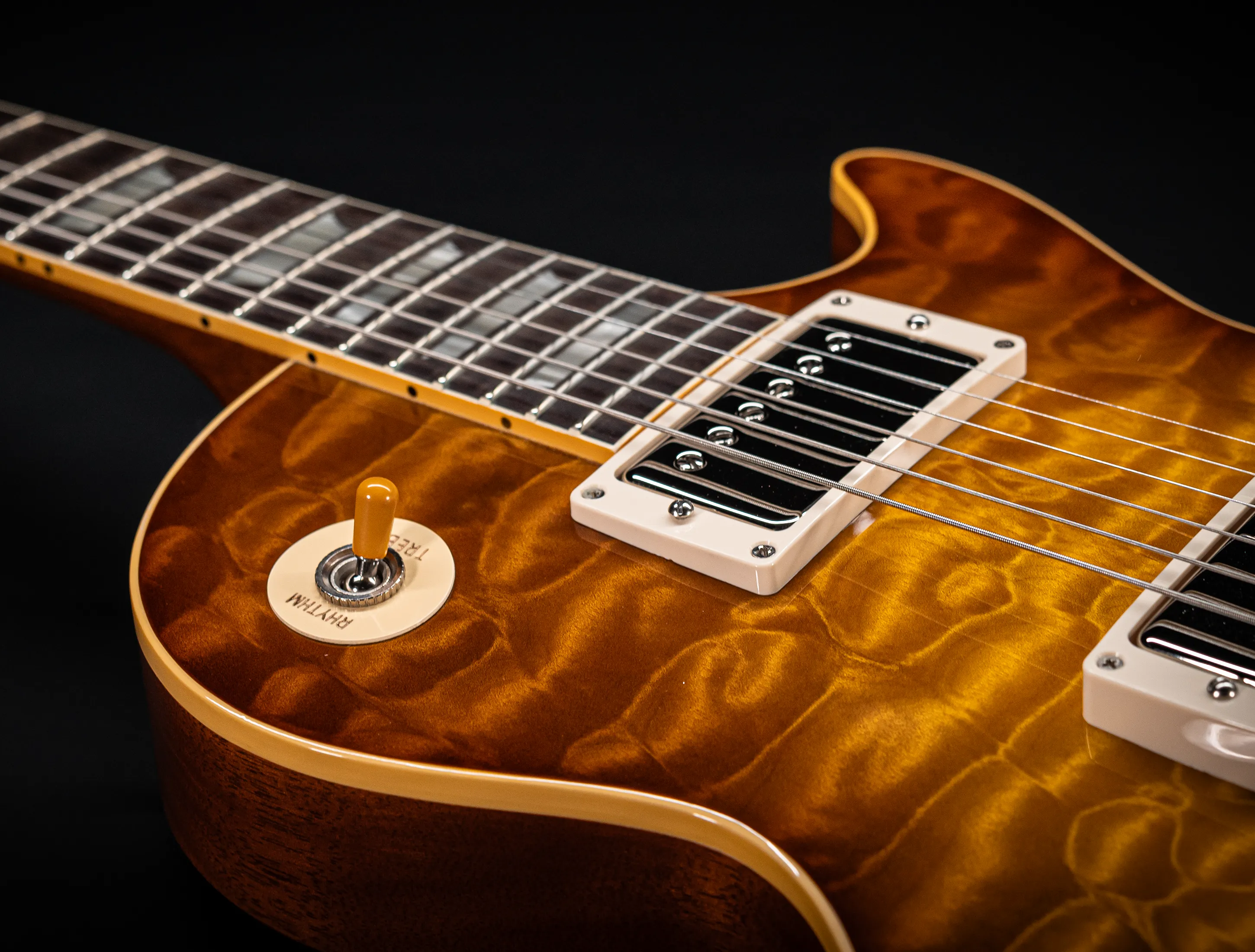 Gibson Les Paul 1959 Reissue 5A-Quilt Maple Top - GLOSS "Factory Special"