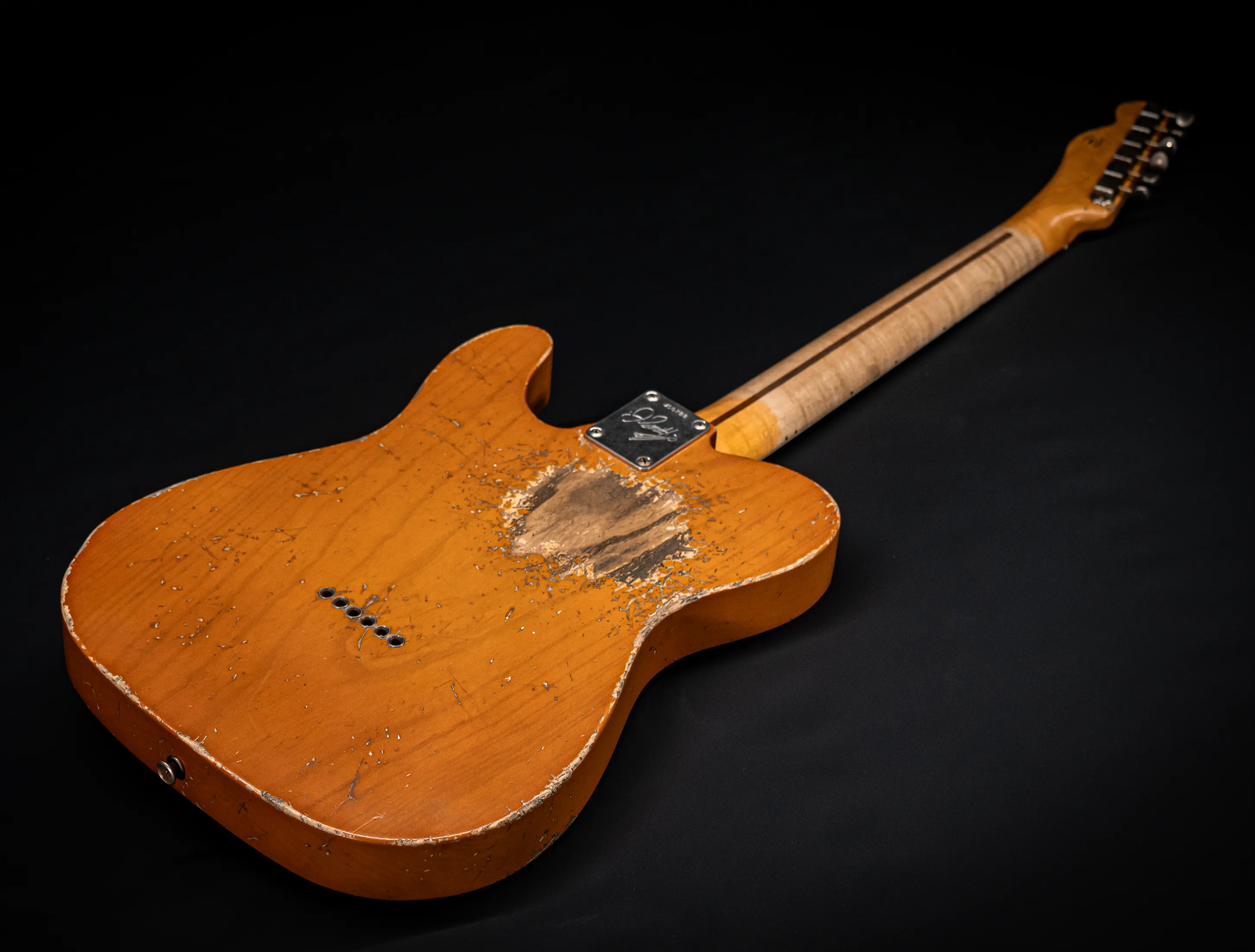 Fender Senior Masterbuilt Jason Smith 1952 Telecaster Heavy Relic - 1pc Ash Butterscotch Blonde