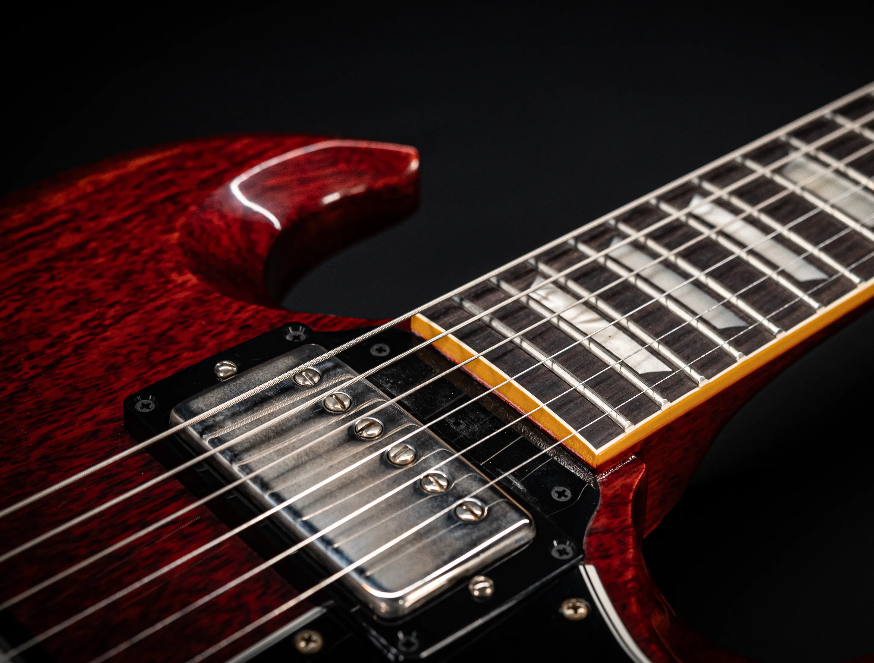 Gibson SG 1961 Standard Reissue Stop Bar VOS Cherry Red