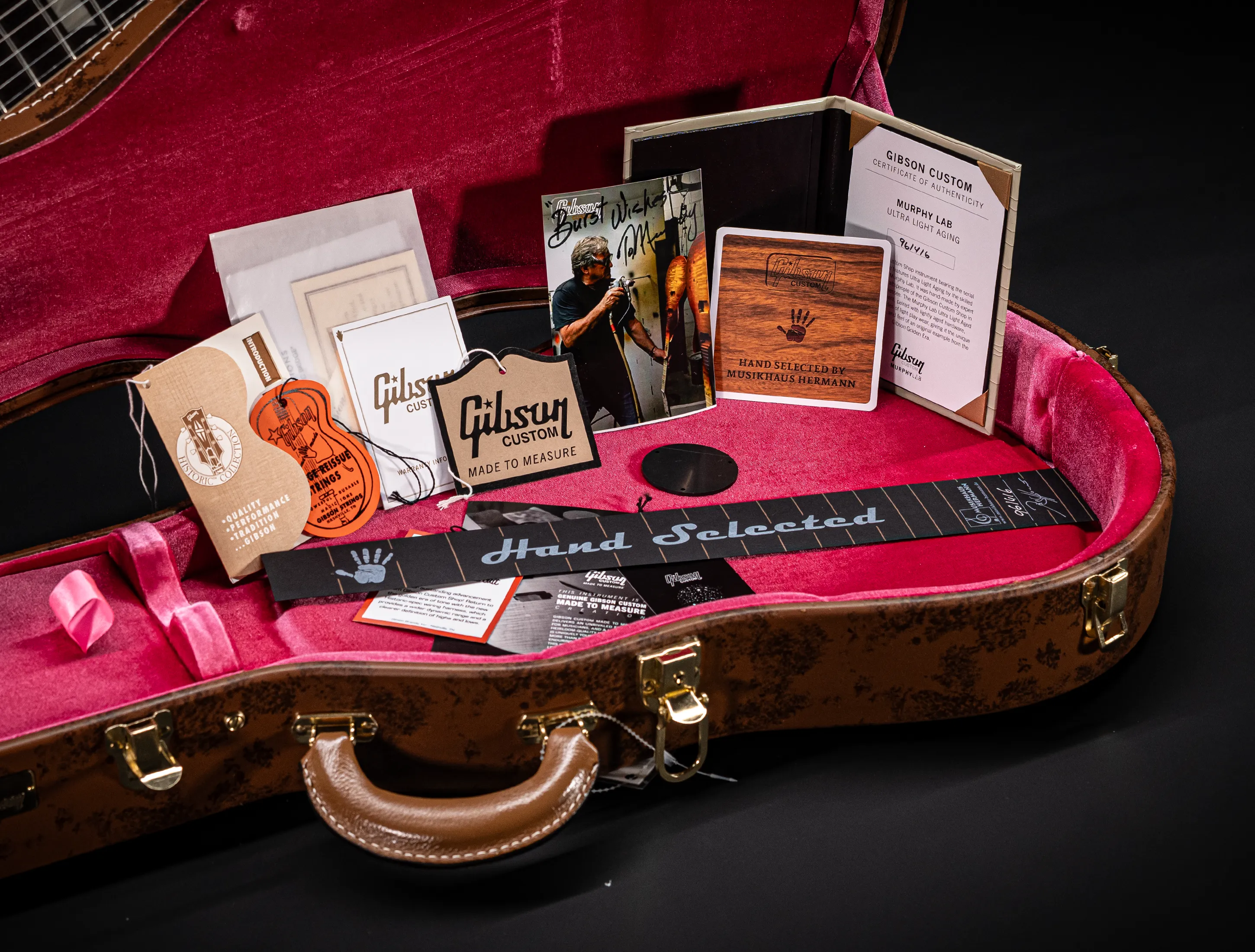Gibson Les Paul 1959 Reissue Murphy Lab TORREFIED Ultra Light Aged Factory Special - Golden Poppy Burst