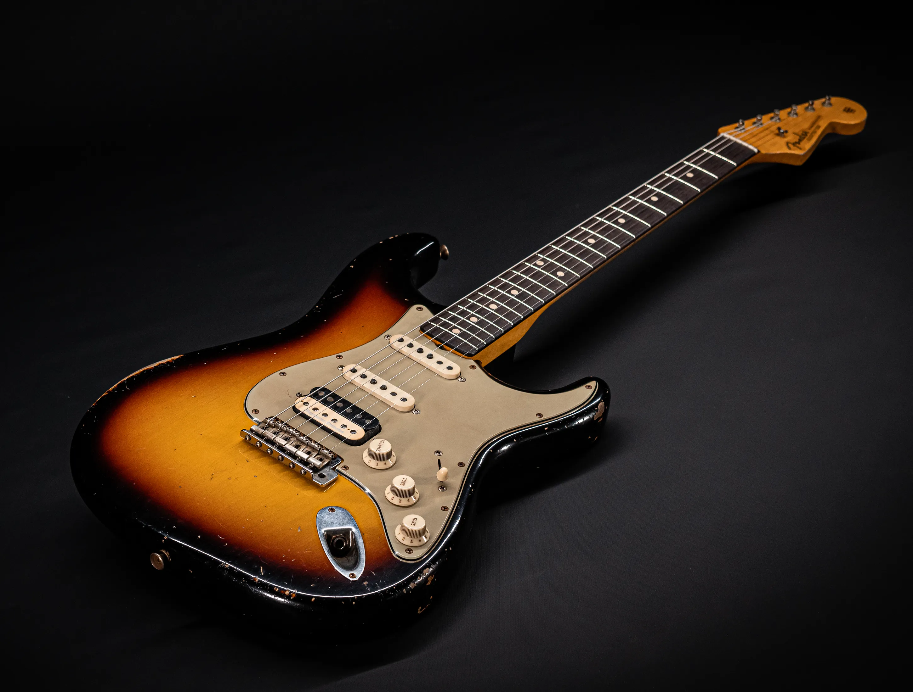 Fender Senior Masterbuilt Todd Krause 1963 Humbucker Stratocaster Relic - Sunburst