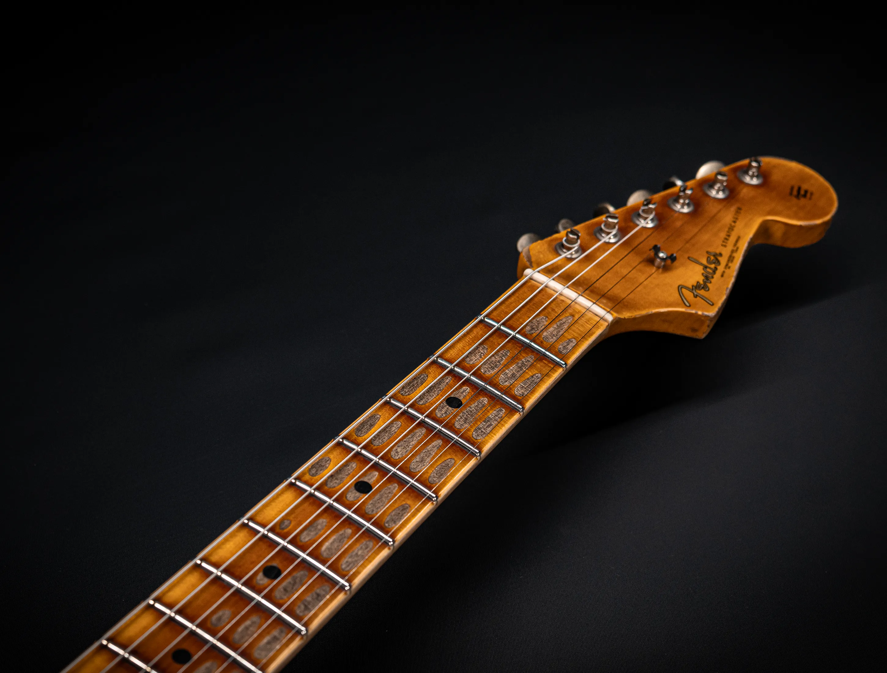 Fender MBD II 1962 Humbucker Stratocaster MIDAS Super Heavy Relic - ASH Body Maple Neck Sunburst