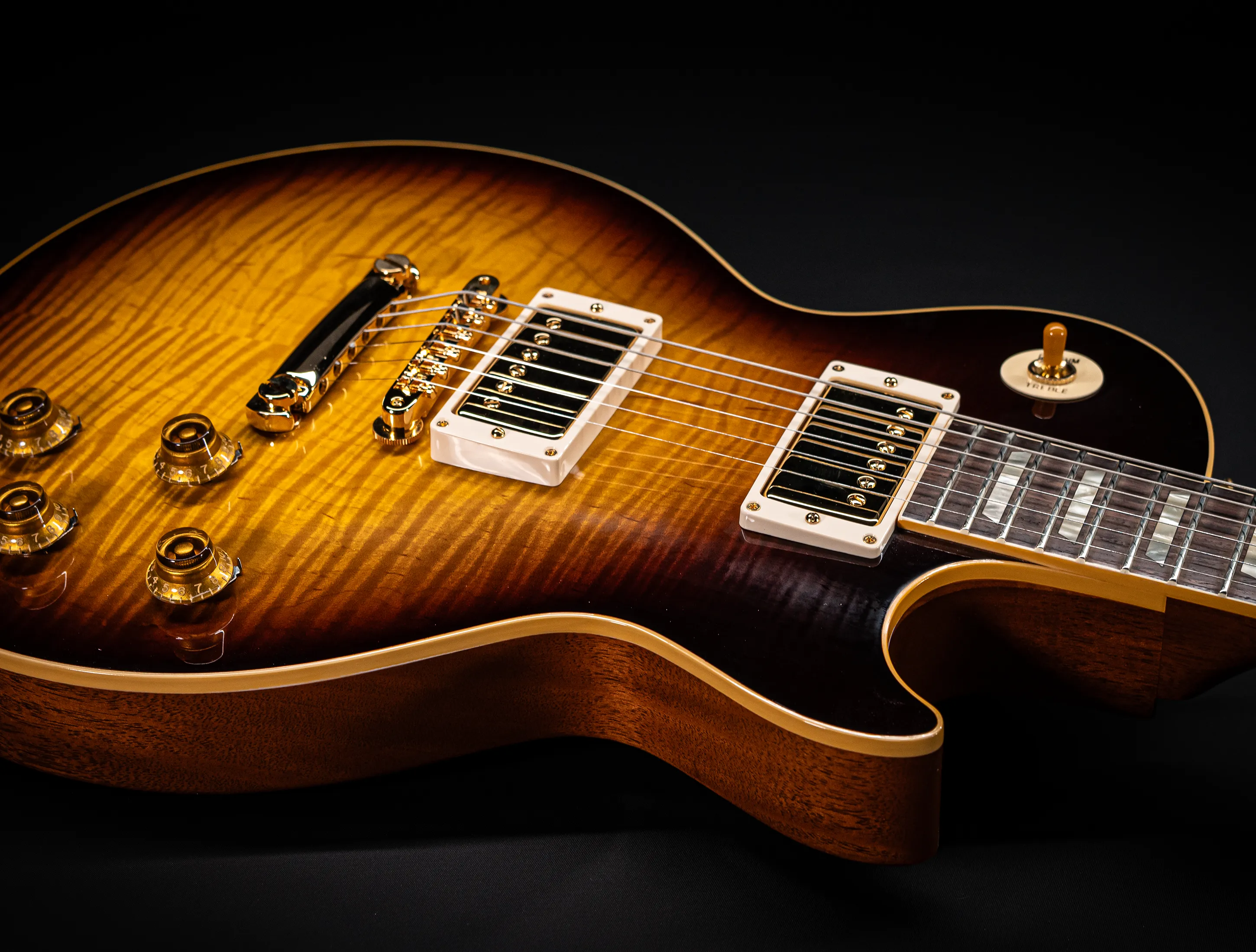 Gibson Les Paul 1959 Reissue Factory Special GLOSS Gold Hardware - Tobacco Burst