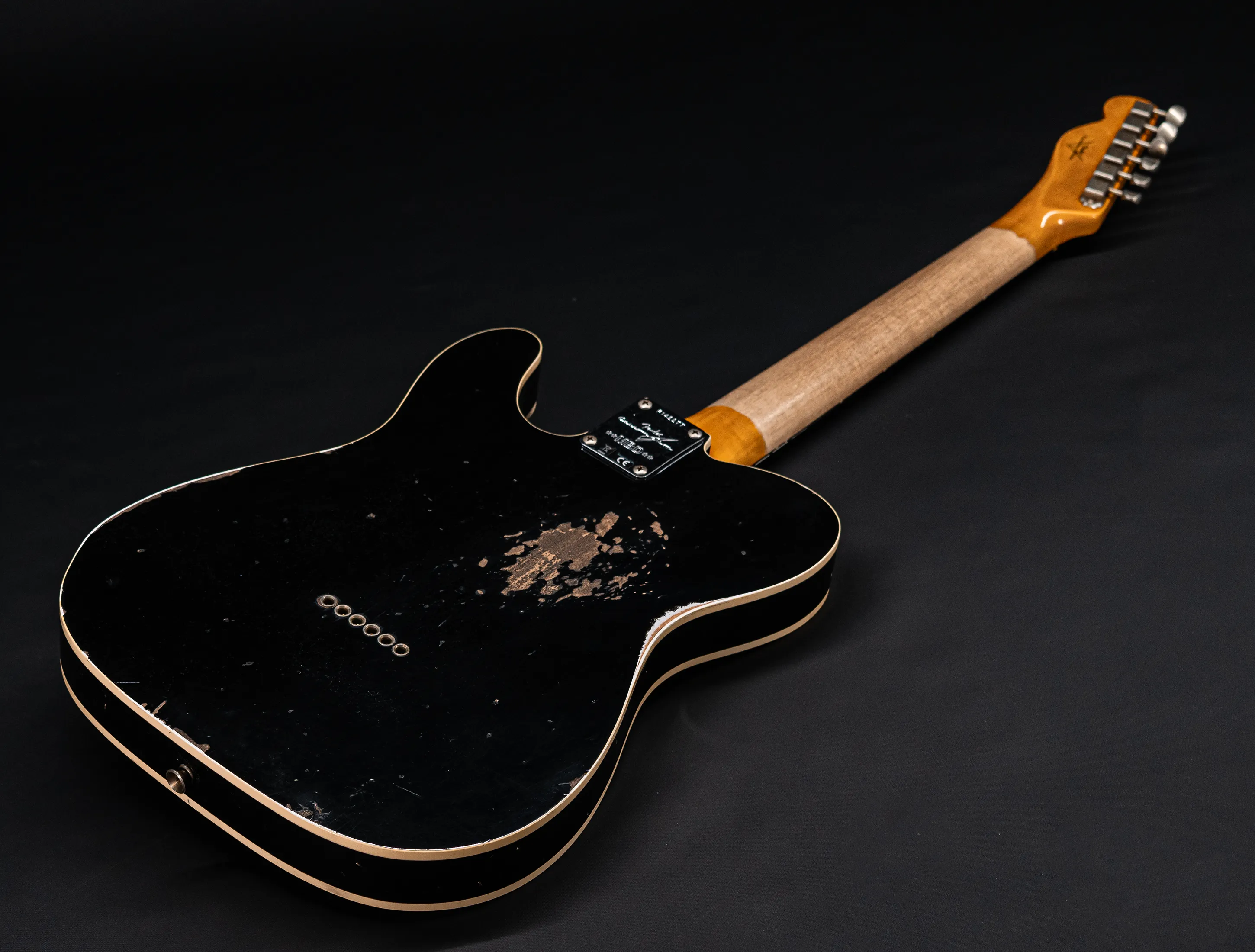 Fender MBD 1963 Telecaster Custom Relic - Black
