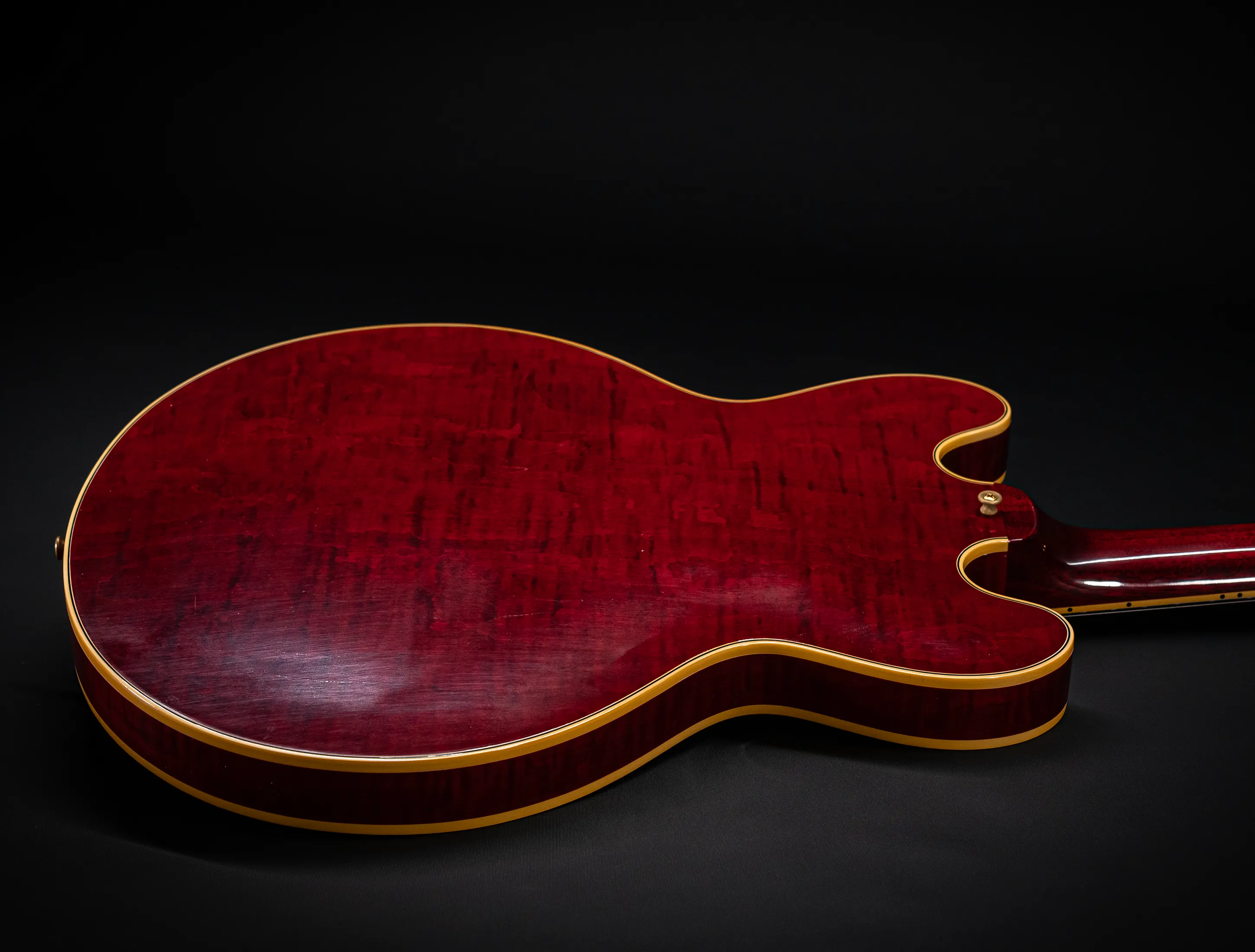 Gibson ES-355 1959 Custom Shop Murphy Lab Ultra Light Aged Figured Maple - Viking Red