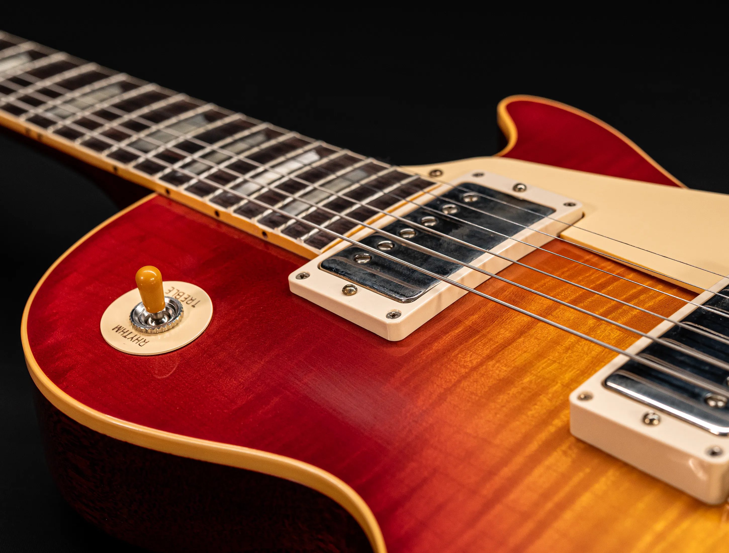 a162352 Gibson Les Paul 1959 Standard Reissue VOS Washed Cherry Sunburst