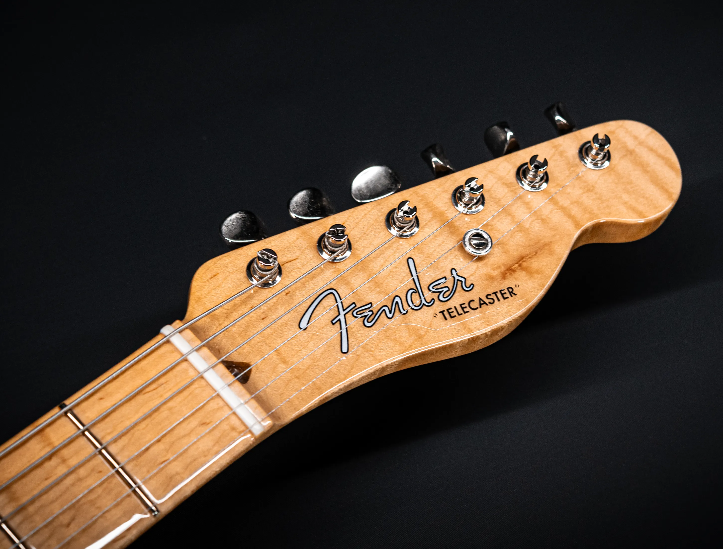 Fender MBD 1952 Telecaster GLOSS NOS flame Neck - Butterscotch Blonde