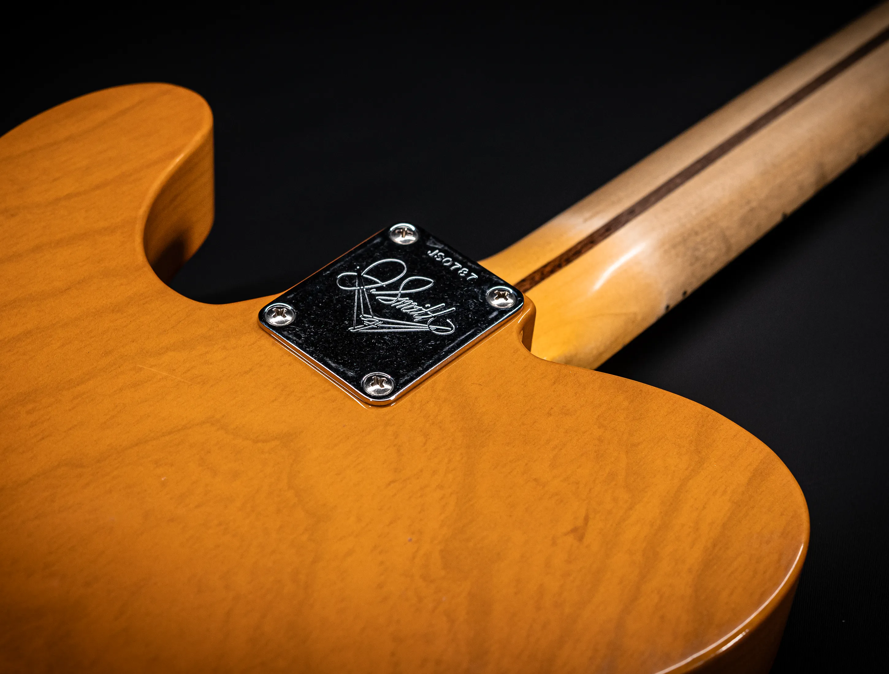 Fender Senior Masterbuilt Jason Smith 1952 Telecaster Closet Classic - 1pc Ash Antique Butterscotch Blonde