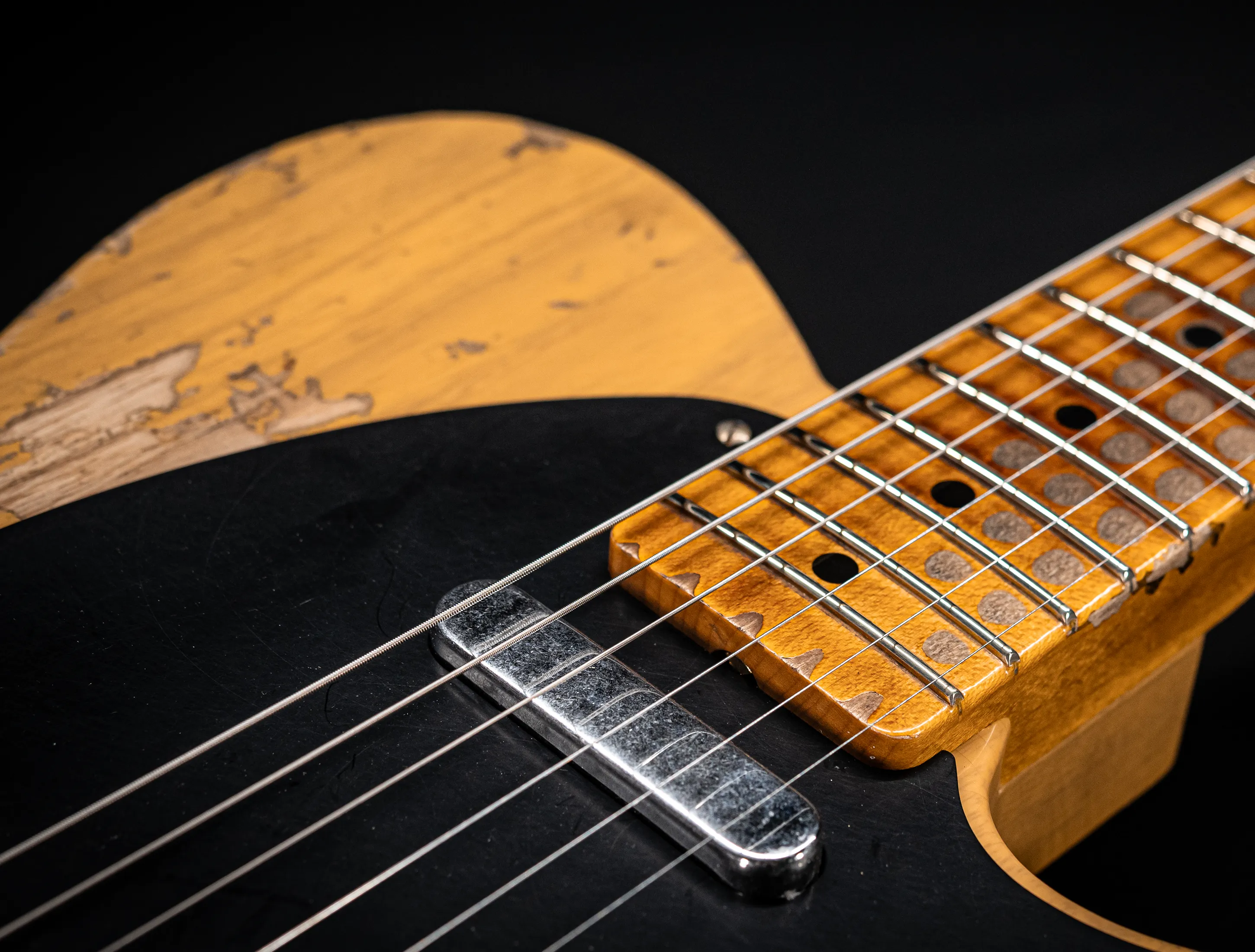 Fender MBD II 1952 Telecaster Super Heavy Relic 1pc. Ash Body - Butterscotch Blonde