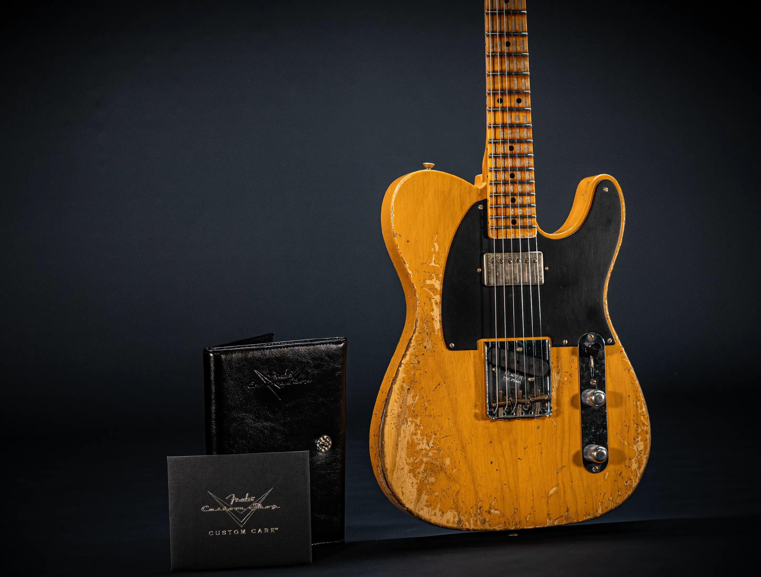 Fender MBD II  Limited 1952 Humbucker Telecaster Super Heavy Relic - Butterscotch Blonde