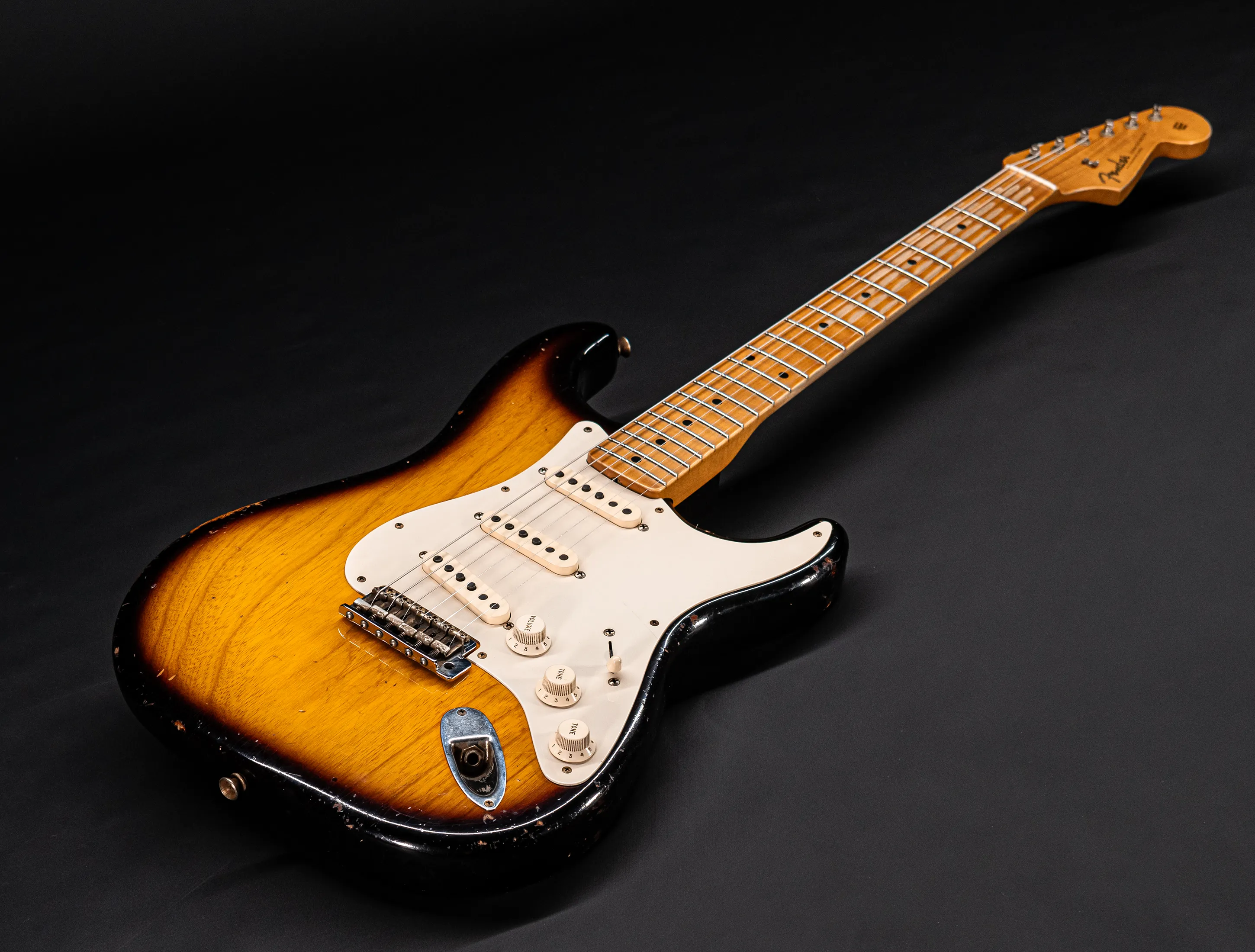 Fender Senior Masterbuilt Todd Krause 1957 Stratocaster Relic 1pc Ash Body - Sunburst