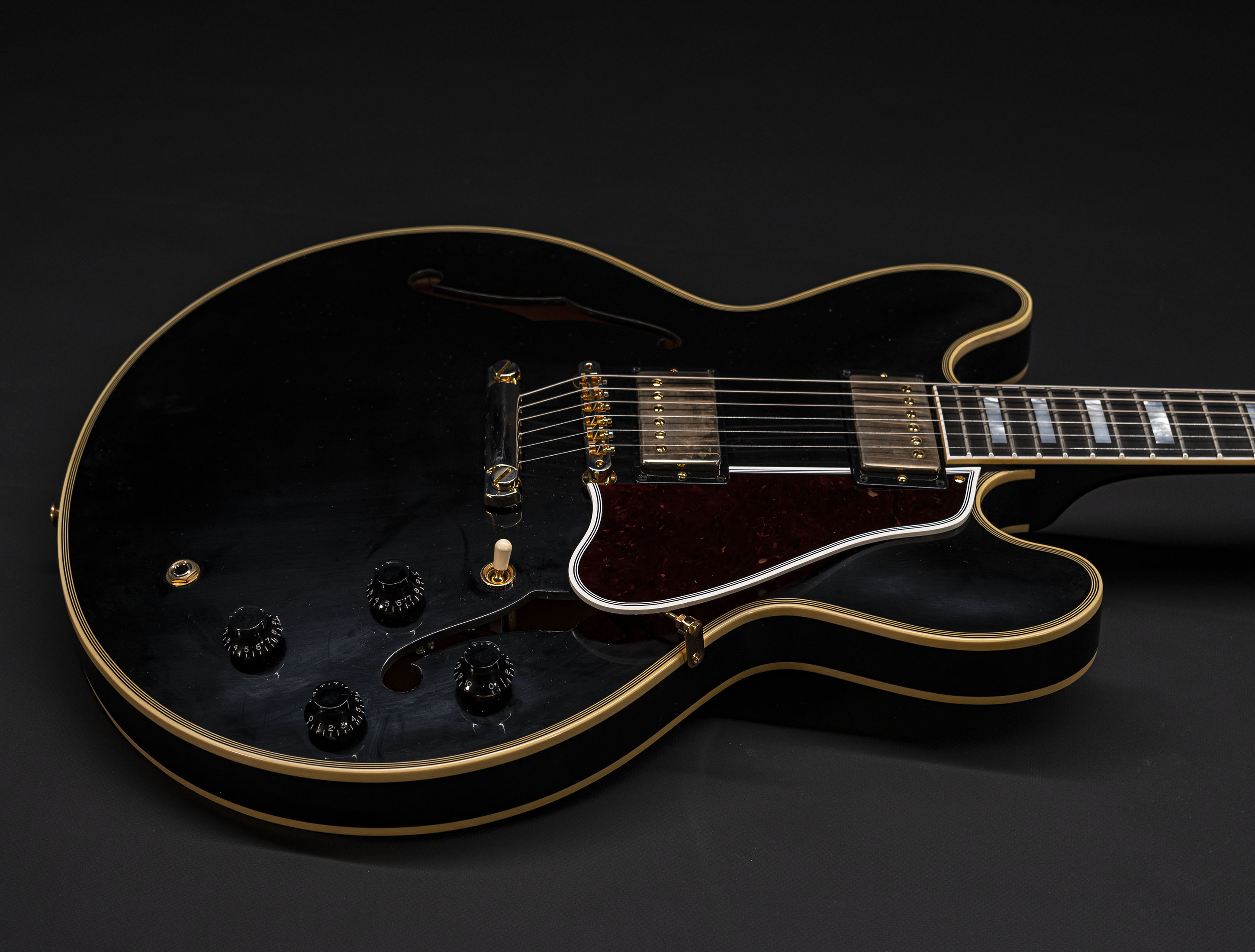 Show gallery (24 images) a118280 gibson-1959-es-355-stop-bar-historic-reissue-ebony