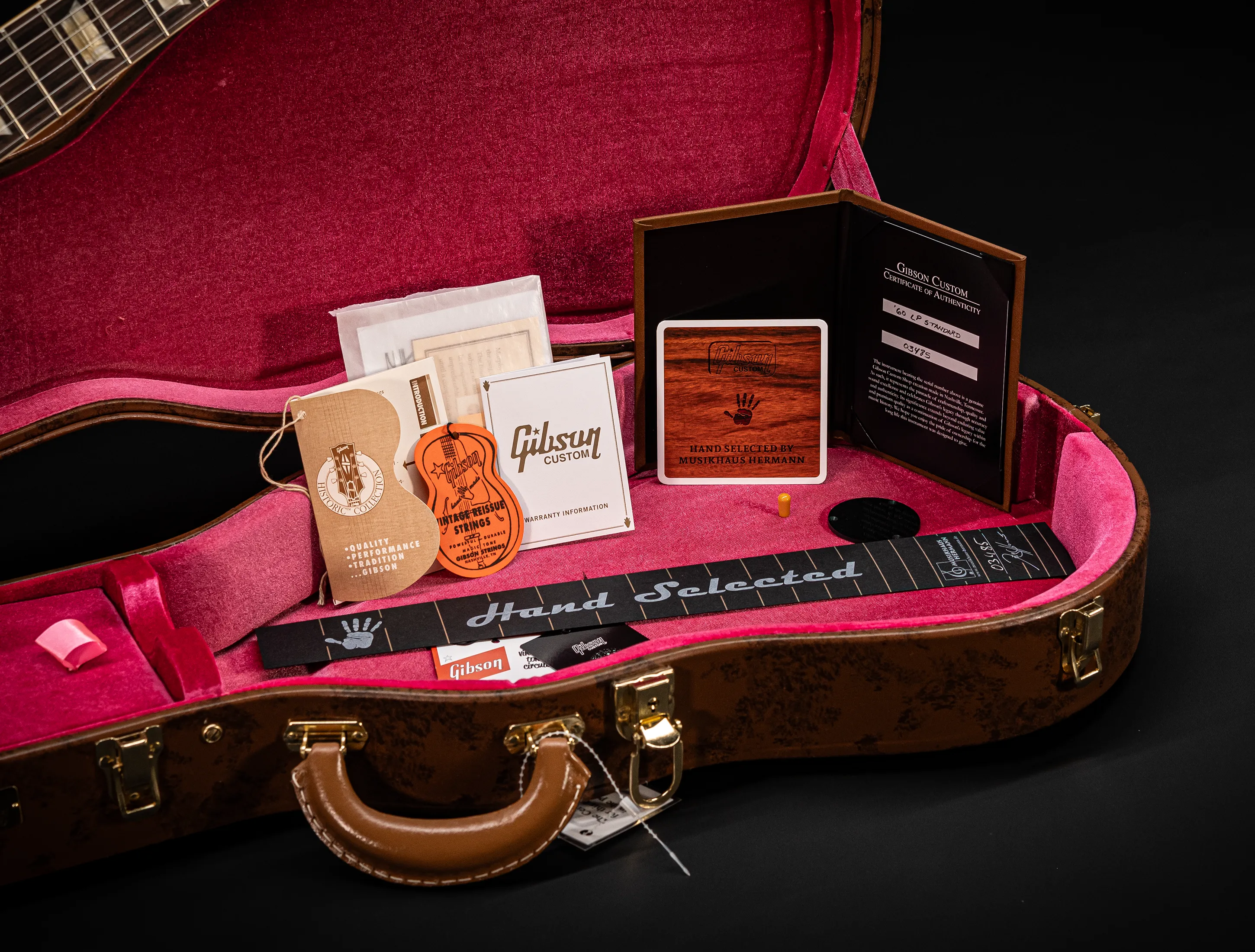a162297 Gibson Les Paul 1960 Standard Reissue VOS Tangerine Burst