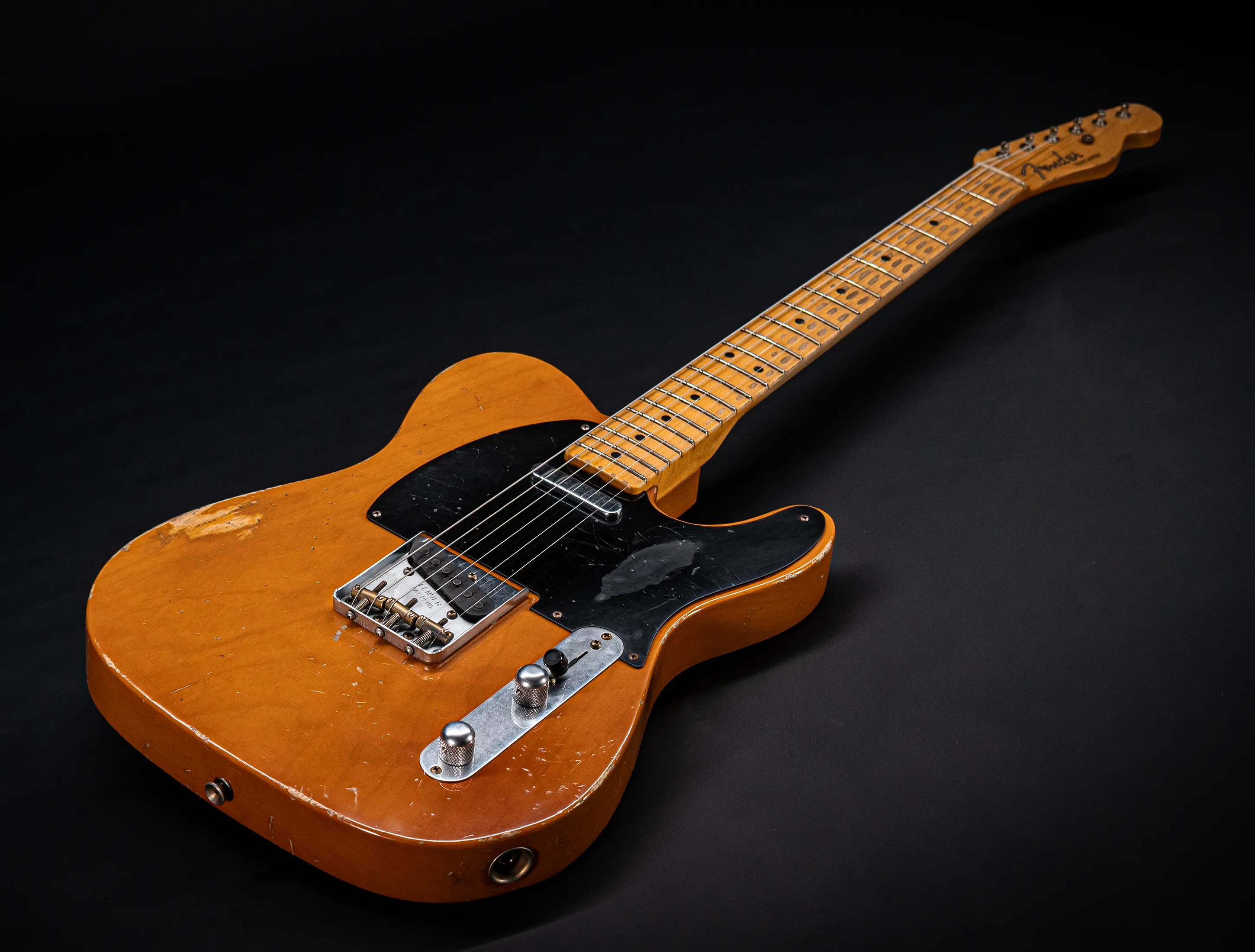 Fender Senior Masterbuilt Jason Smith 1952 Telecaster Relic - 1pc Ash Butterscotch Blonde