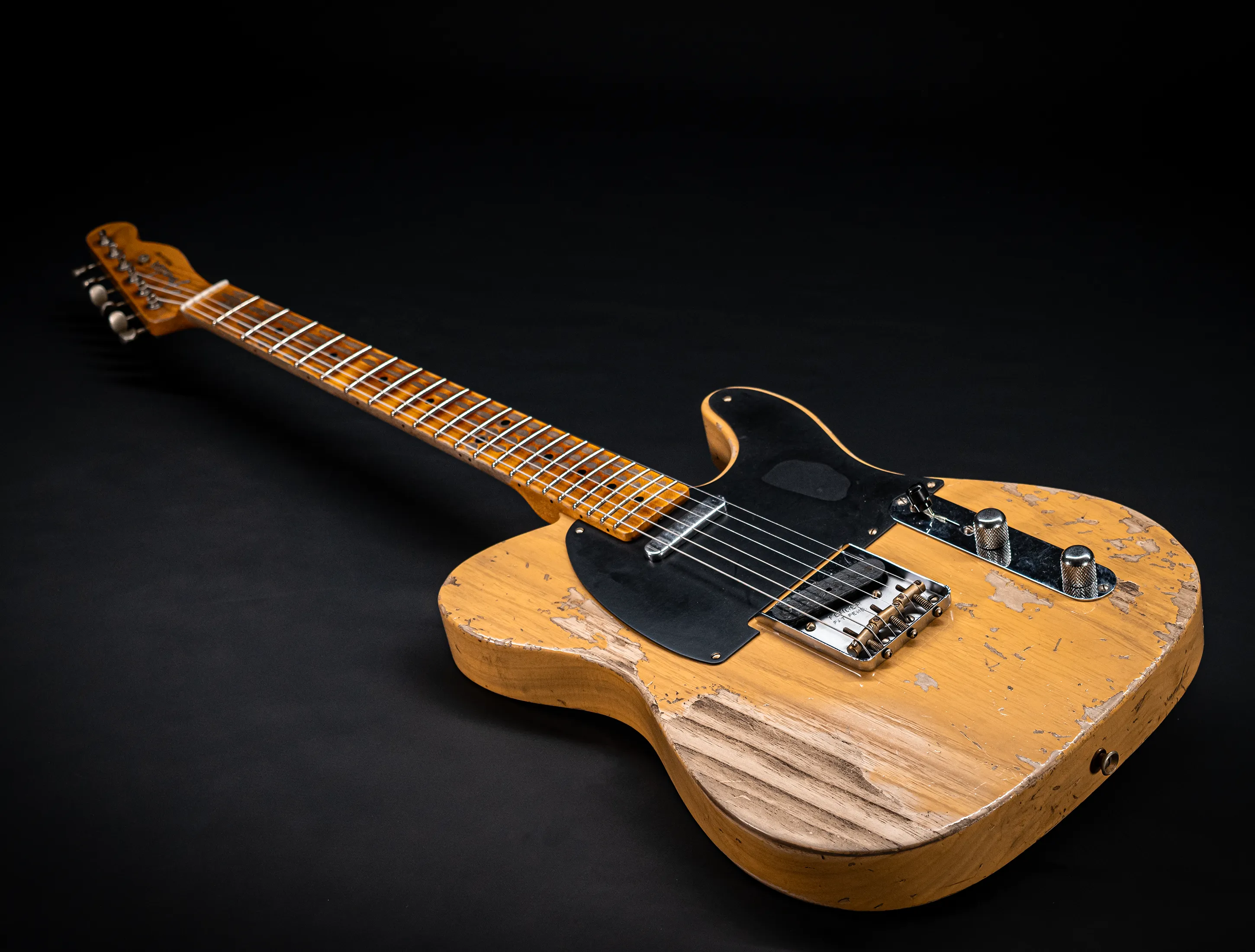 Fender MBD II 1952 Telecaster Super Heavy Relic 1pc. Ash Body - Butterscotch Blonde