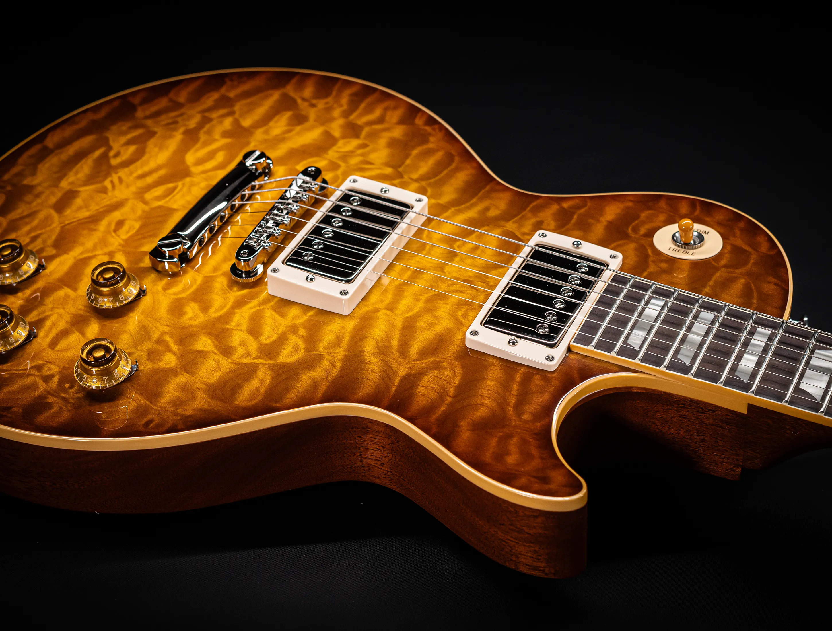 Gibson Les Paul 1959 Reissue 5A-Quilt Maple Top - GLOSS "Factory Special"