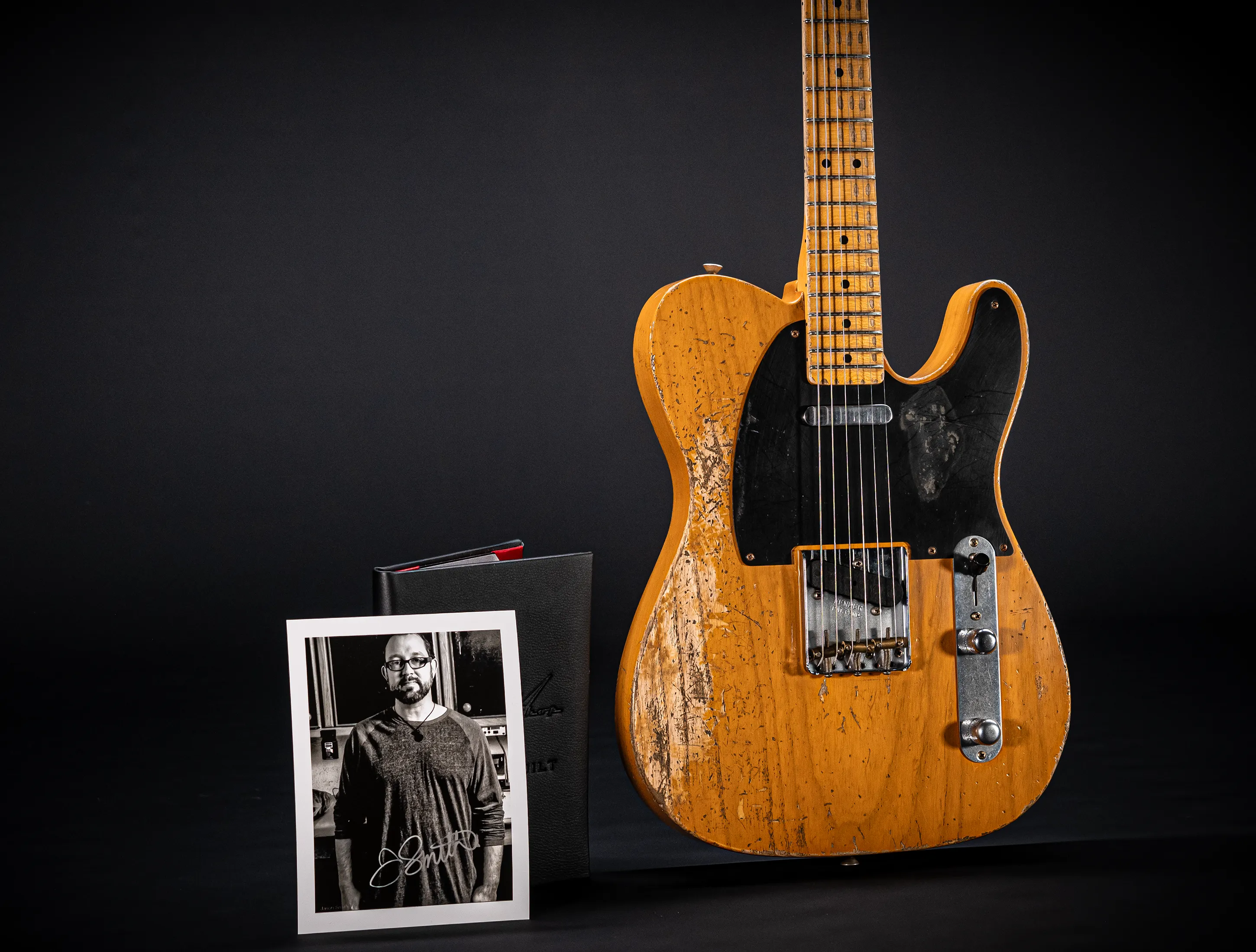 Fender Senior Masterbuilt Jason Smith 1952 Telecaster Super Heavy Relic - 1pc Ash Butterscotch Blonde
