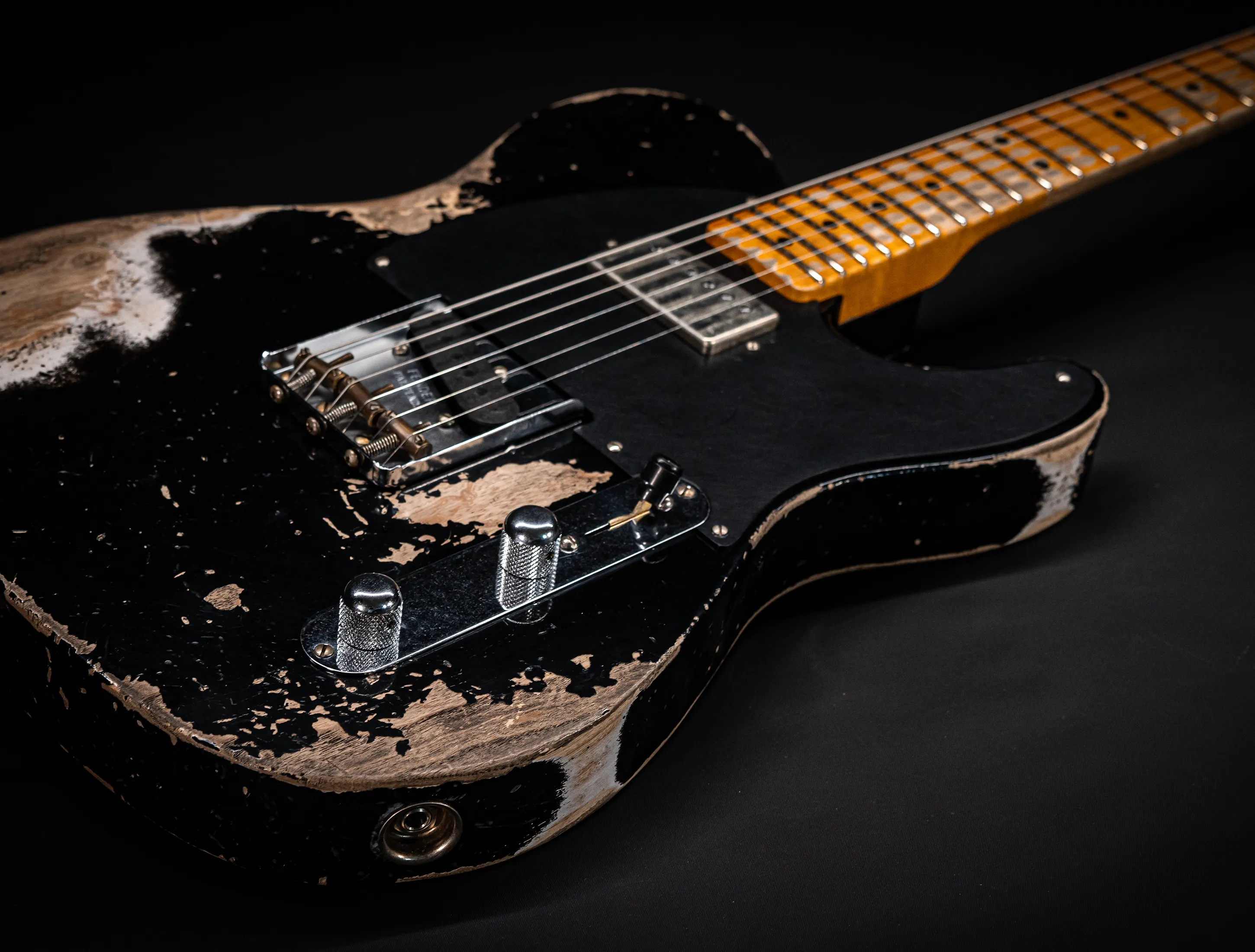 a176187-Fender-MBD-II-Limited-1952-Humbucker-Telecaster-Super-Heavy-Relic-Aged-Black-