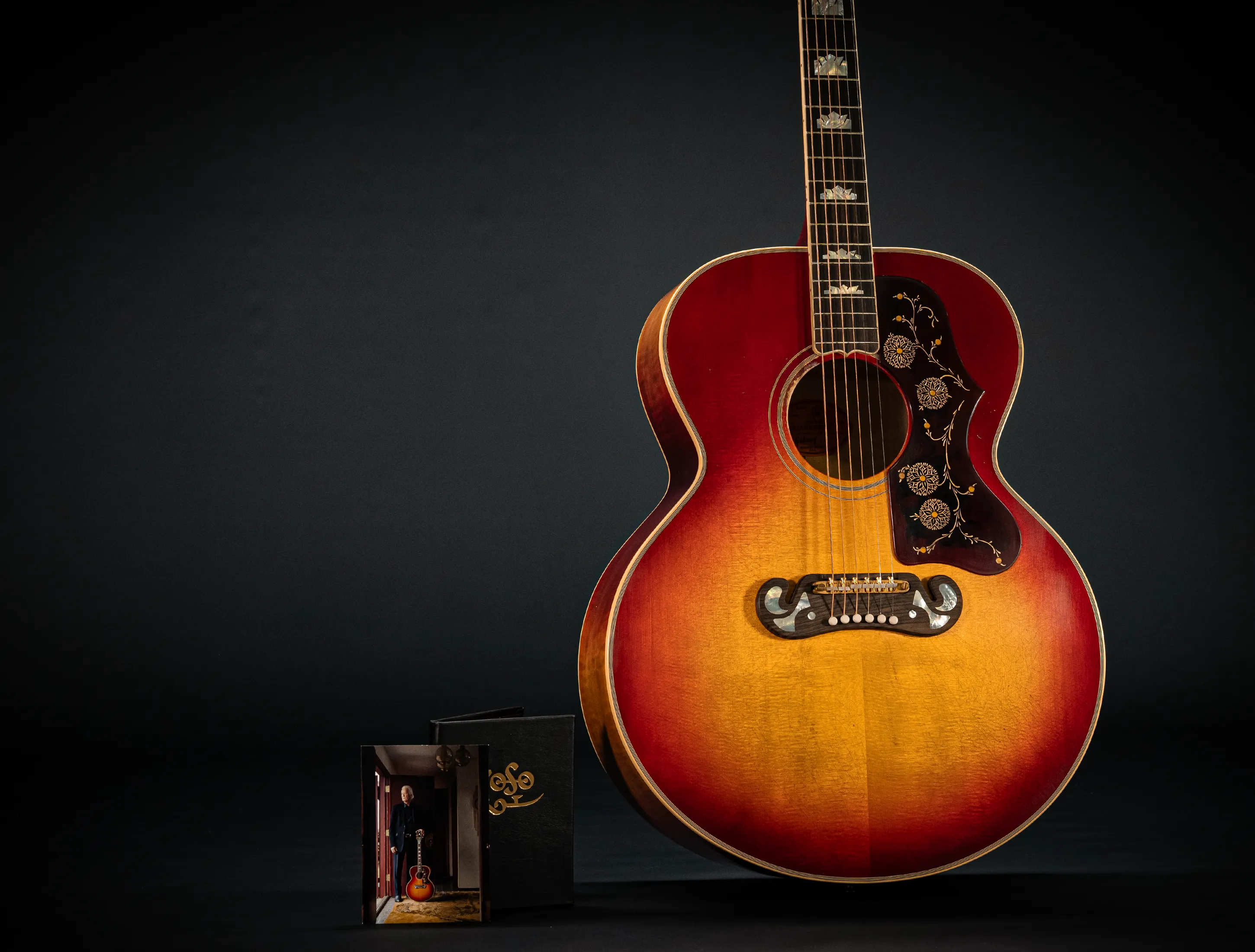 a172038 Gibson Jimmy Page 1964 SJ200 Signed - Musikhaus Hermann