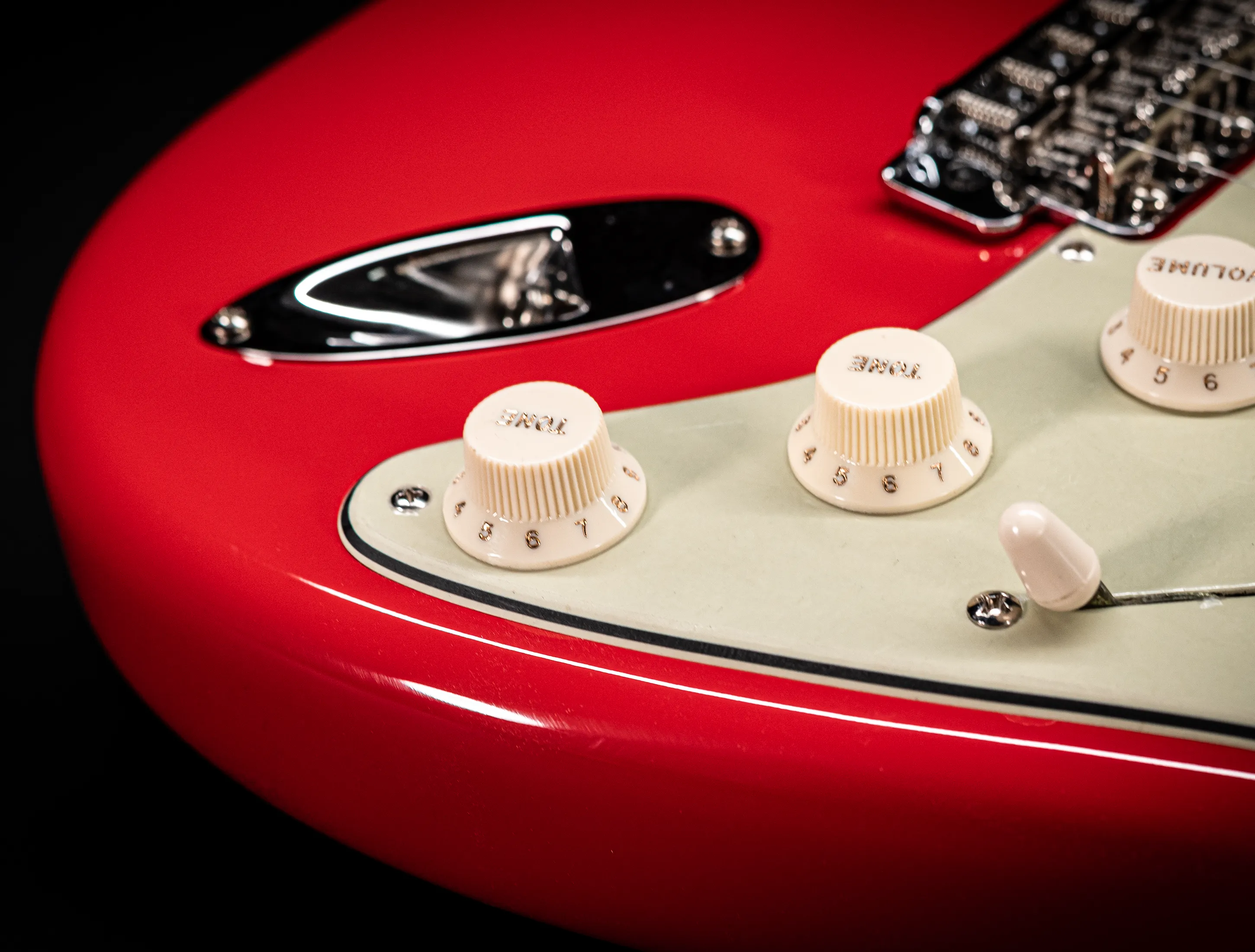 Fender MBD 50/60 inspired Stratocaster GLOSS NOS - Hot Rod Red