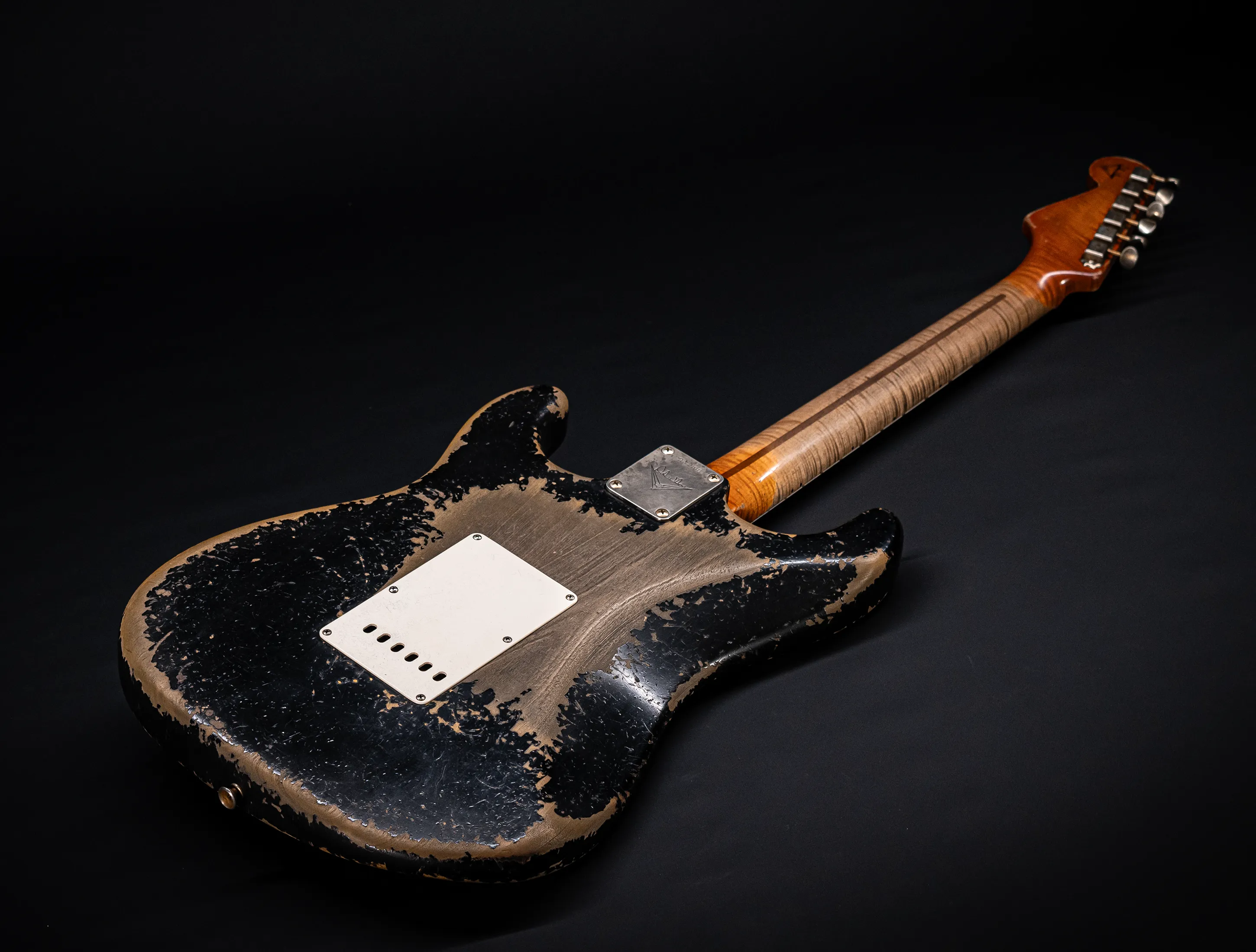 Fender Senior Masterbuilt Dale Wilson 1957 Stratocaster Heavy Relic - faded Black