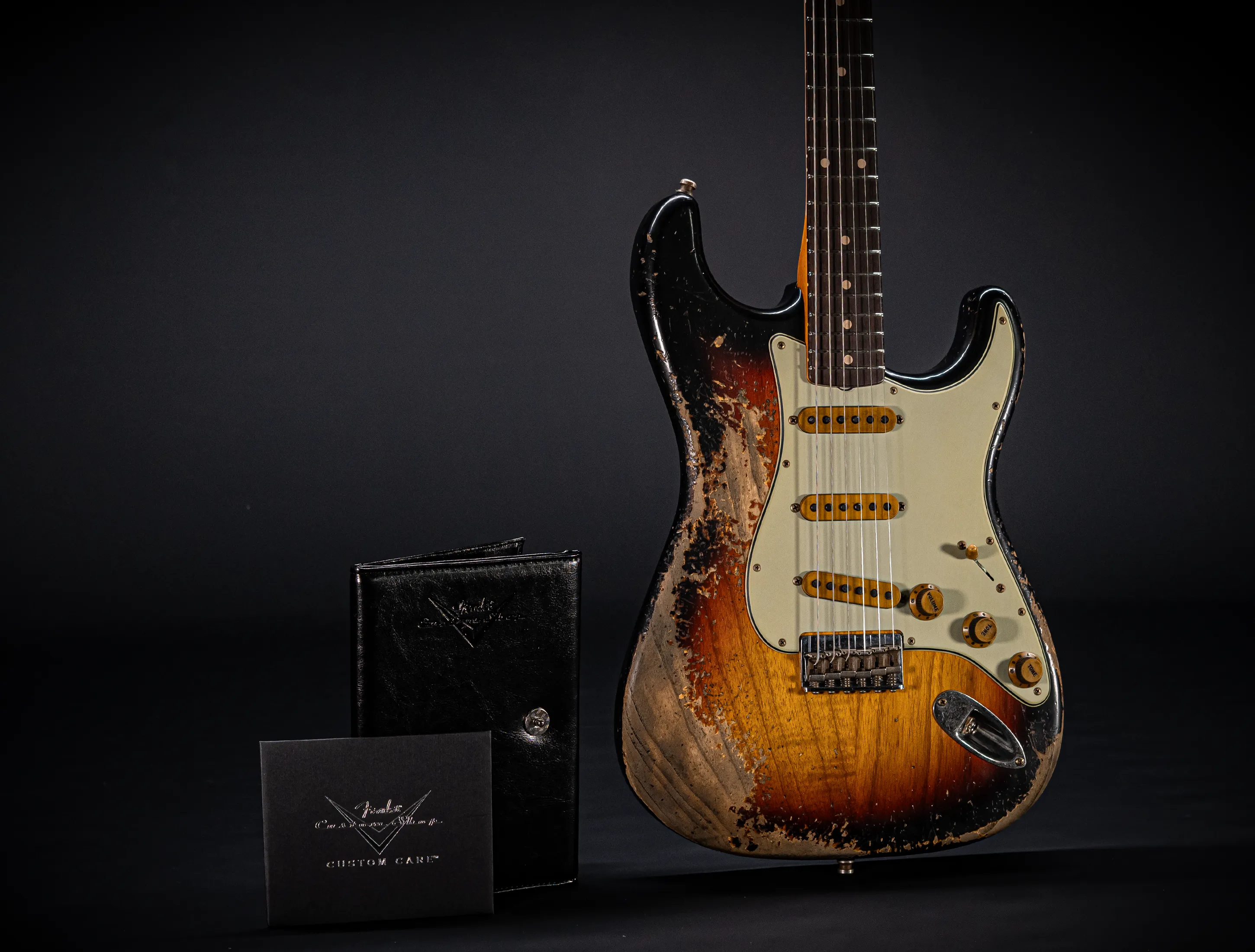 Fender MBD II 1962 Hardtail Stratocaster MIDAS Super Heavy Relic - ASH Body Sunburst
