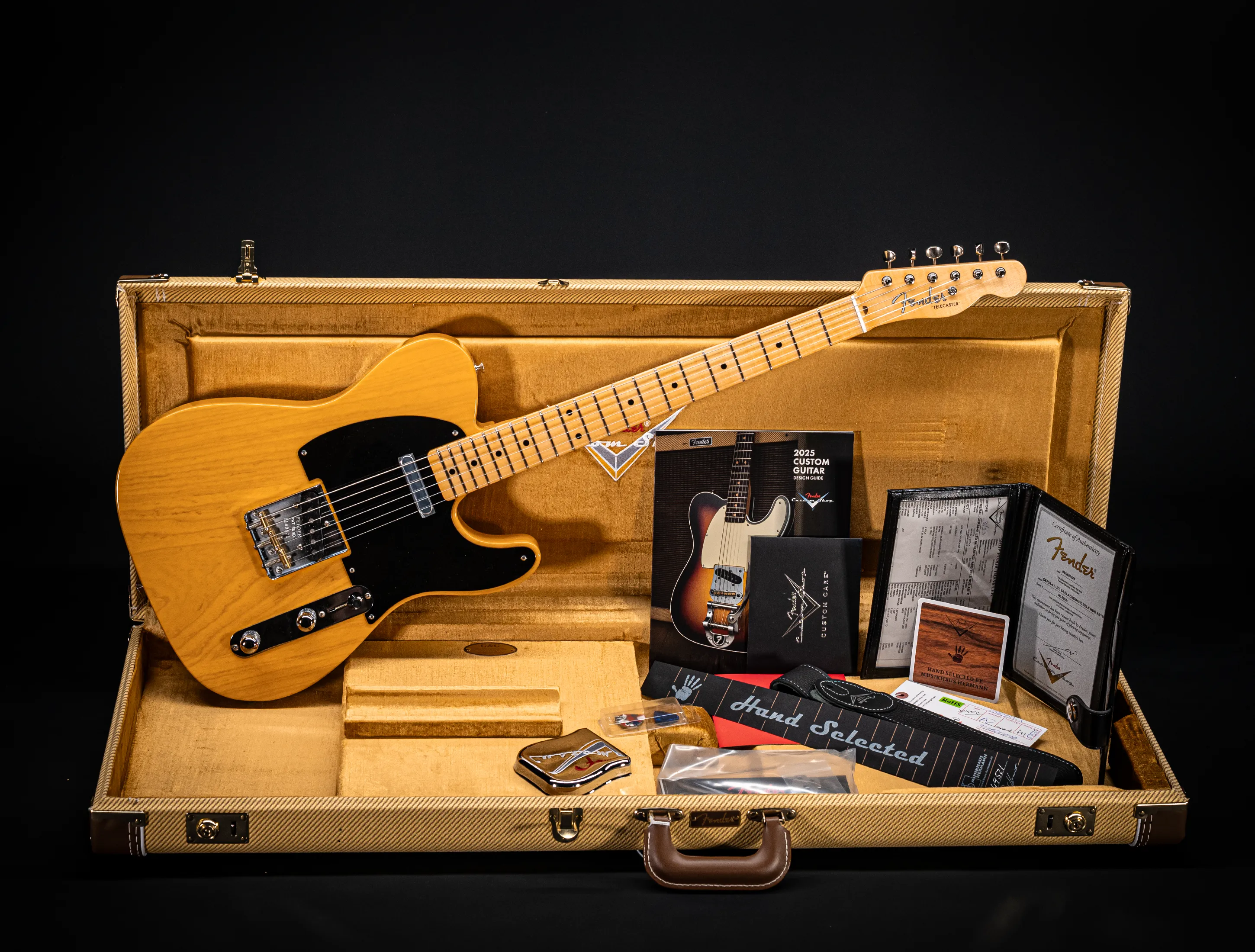 Fender 1954 Blackguard Limited Telecaster NOS - Butterscotch Blonde
