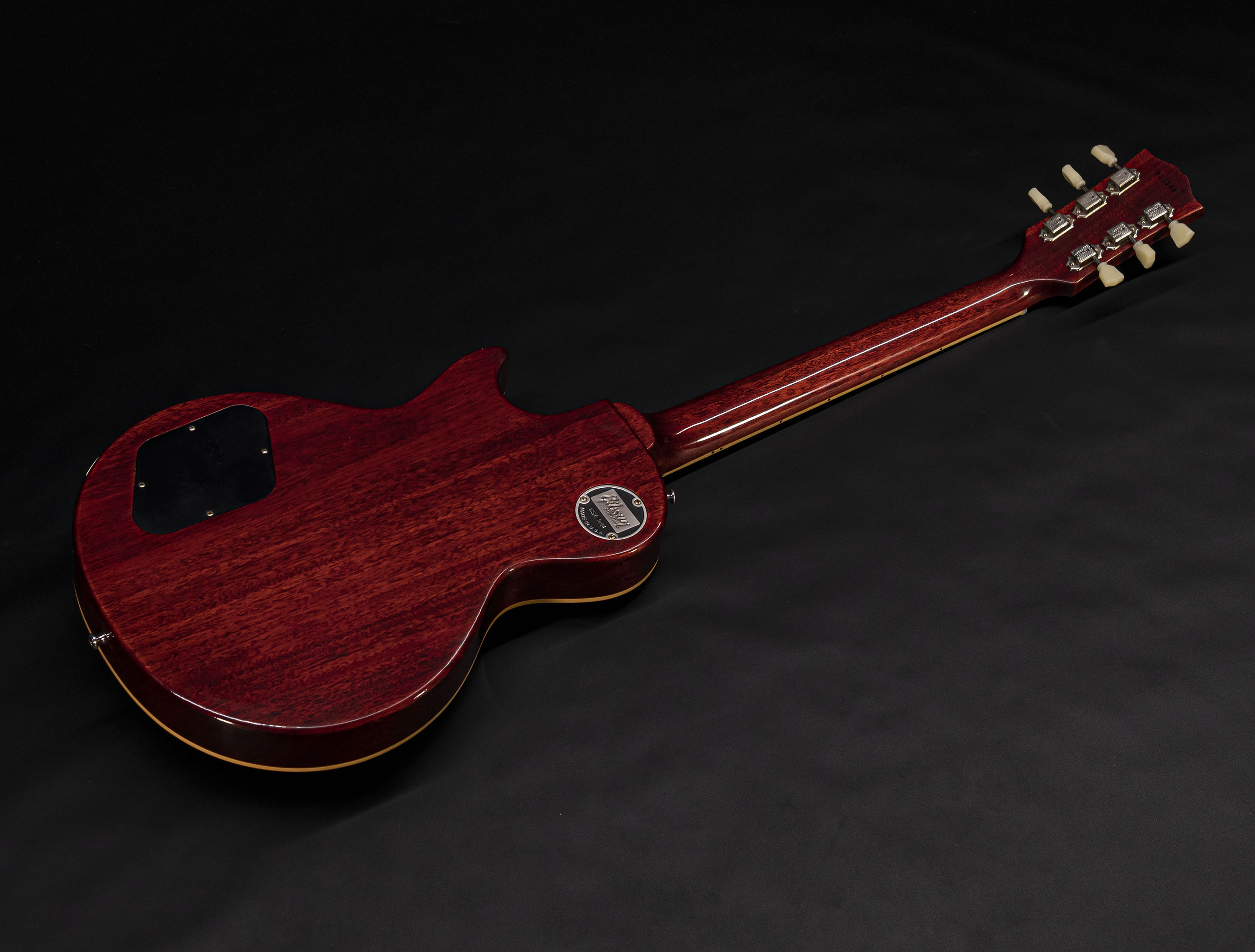 Show gallery (21 images) a10-6890 gibson-les-paul-1958-standard-reissue-vos-iced-tea-burst