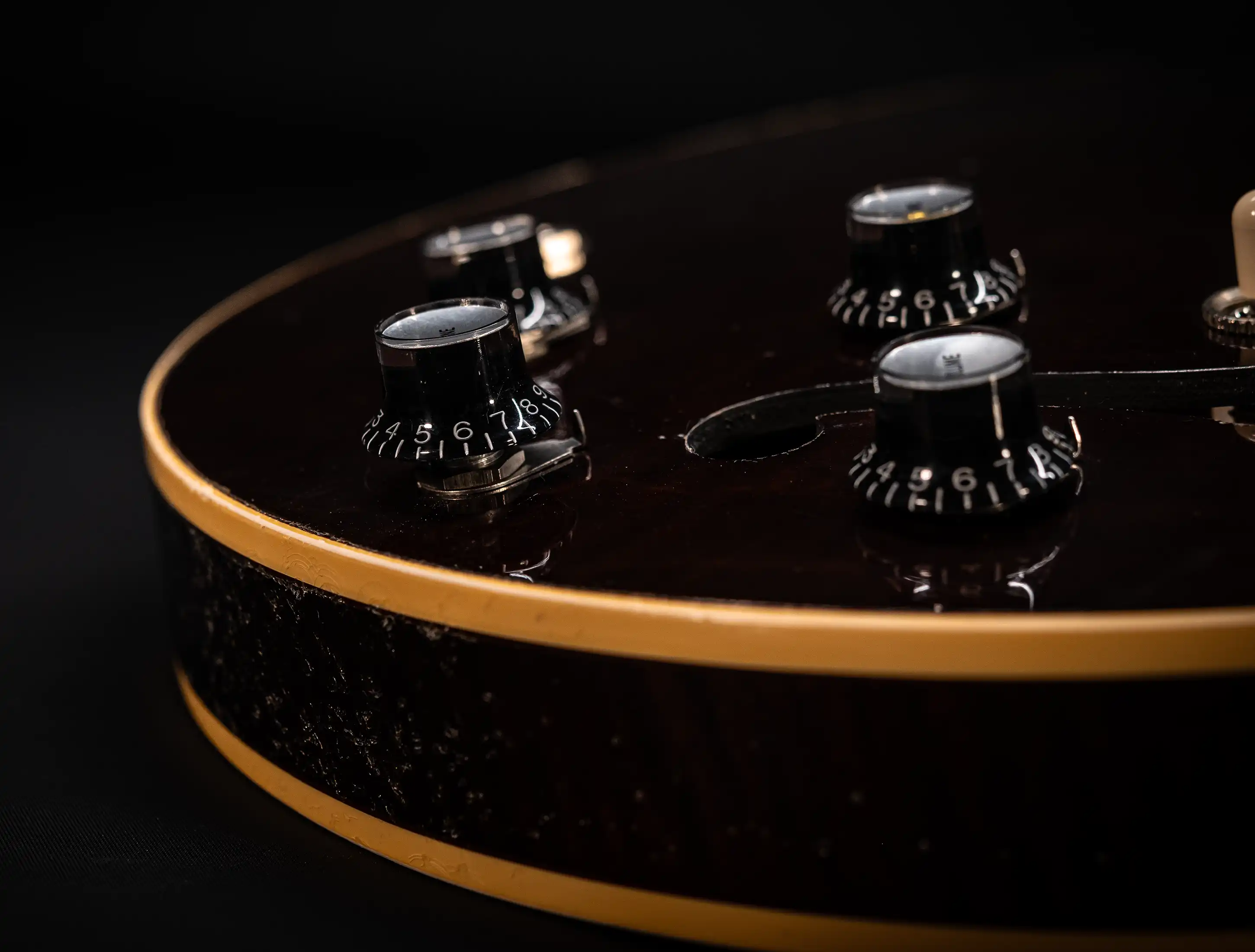 a154409 Gibson-ES-335-1964-Custom-Shop-Murphy-Lab-Heavy-Aged-Figured-Maple-Antique-Walnut-Stain