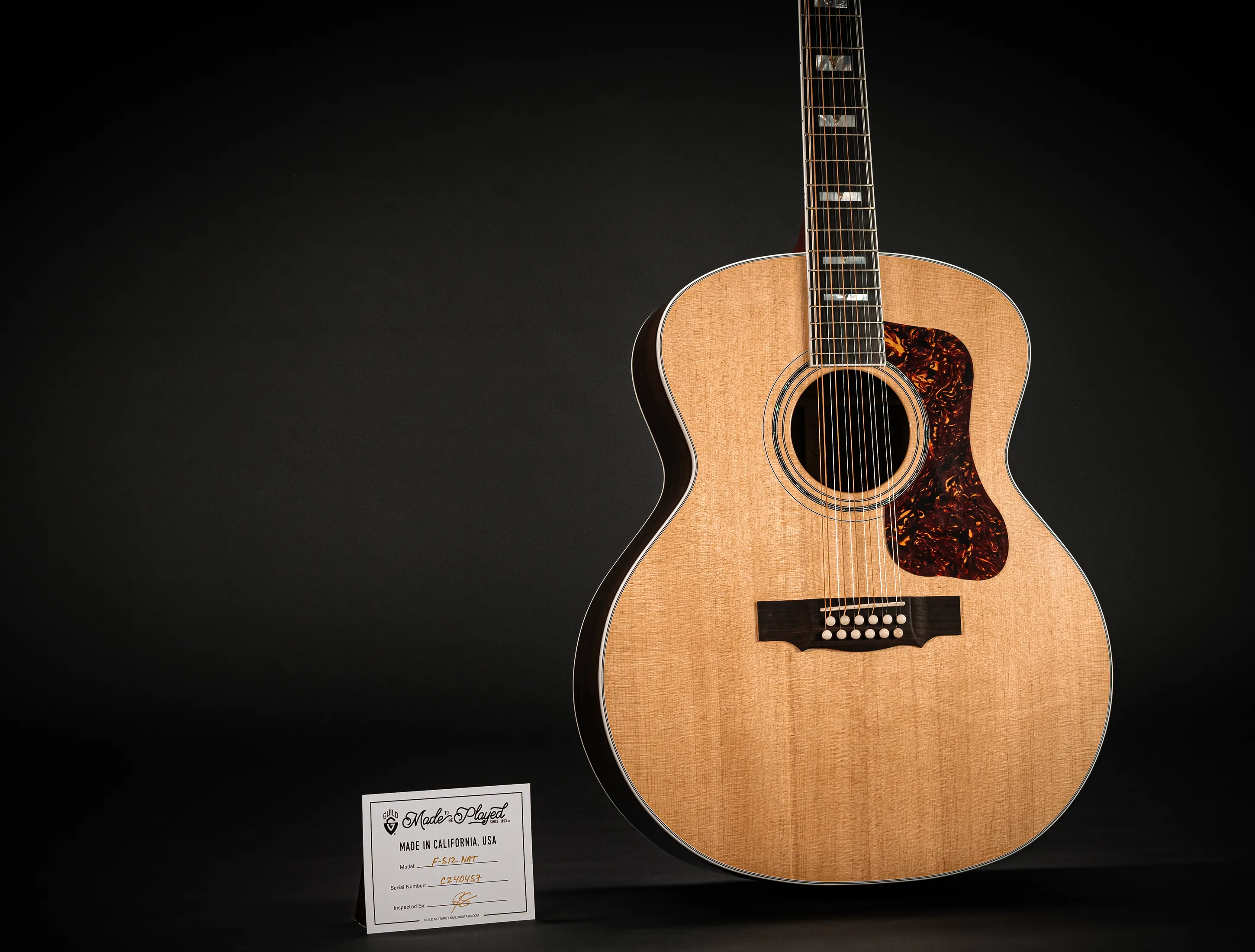 Guild F-512 Natural 12-Saitig USA