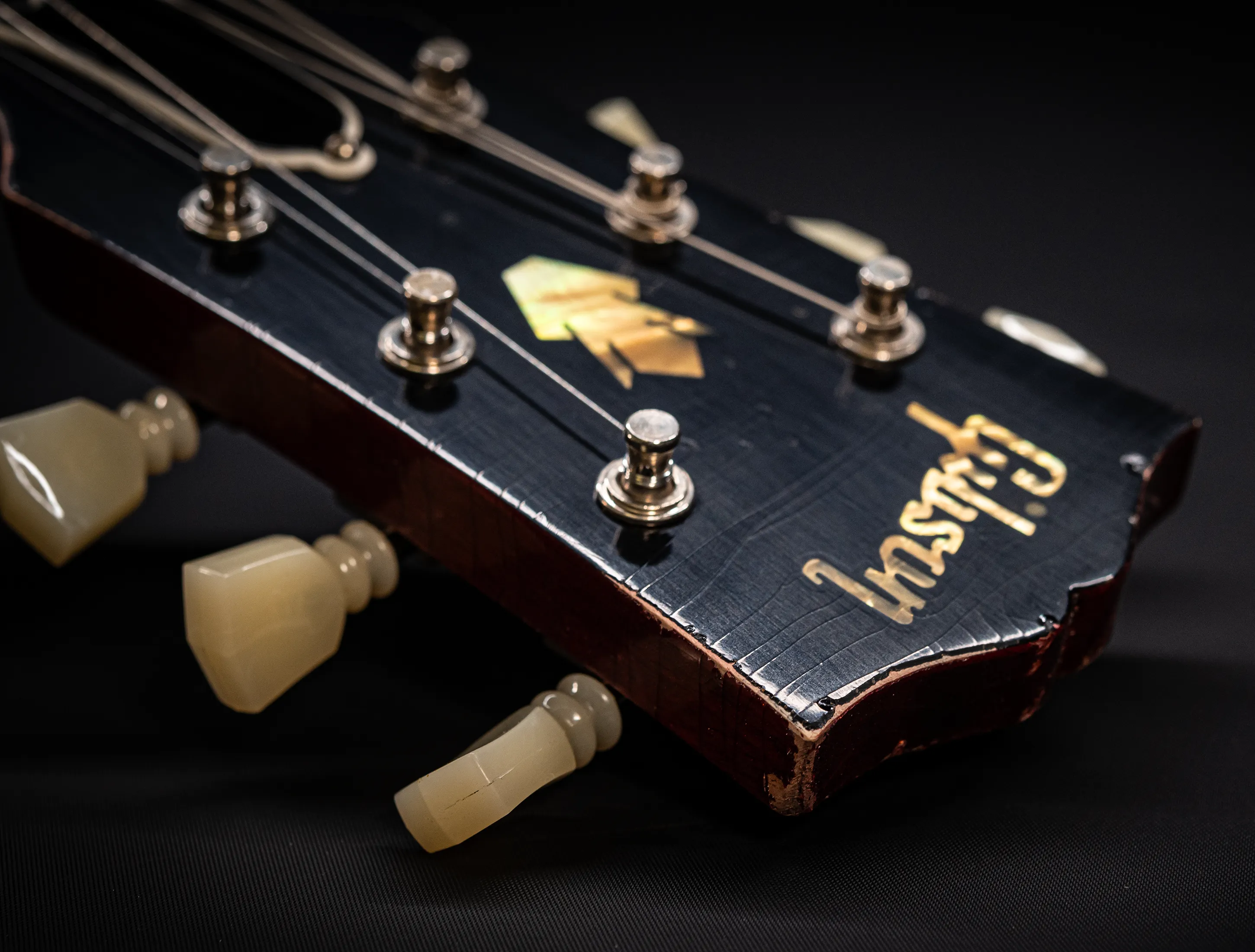 a165223 Gibson ES-335 1964 Custom Shop Murphy Lab Light Aged Figured Maple - 60s Viking Red