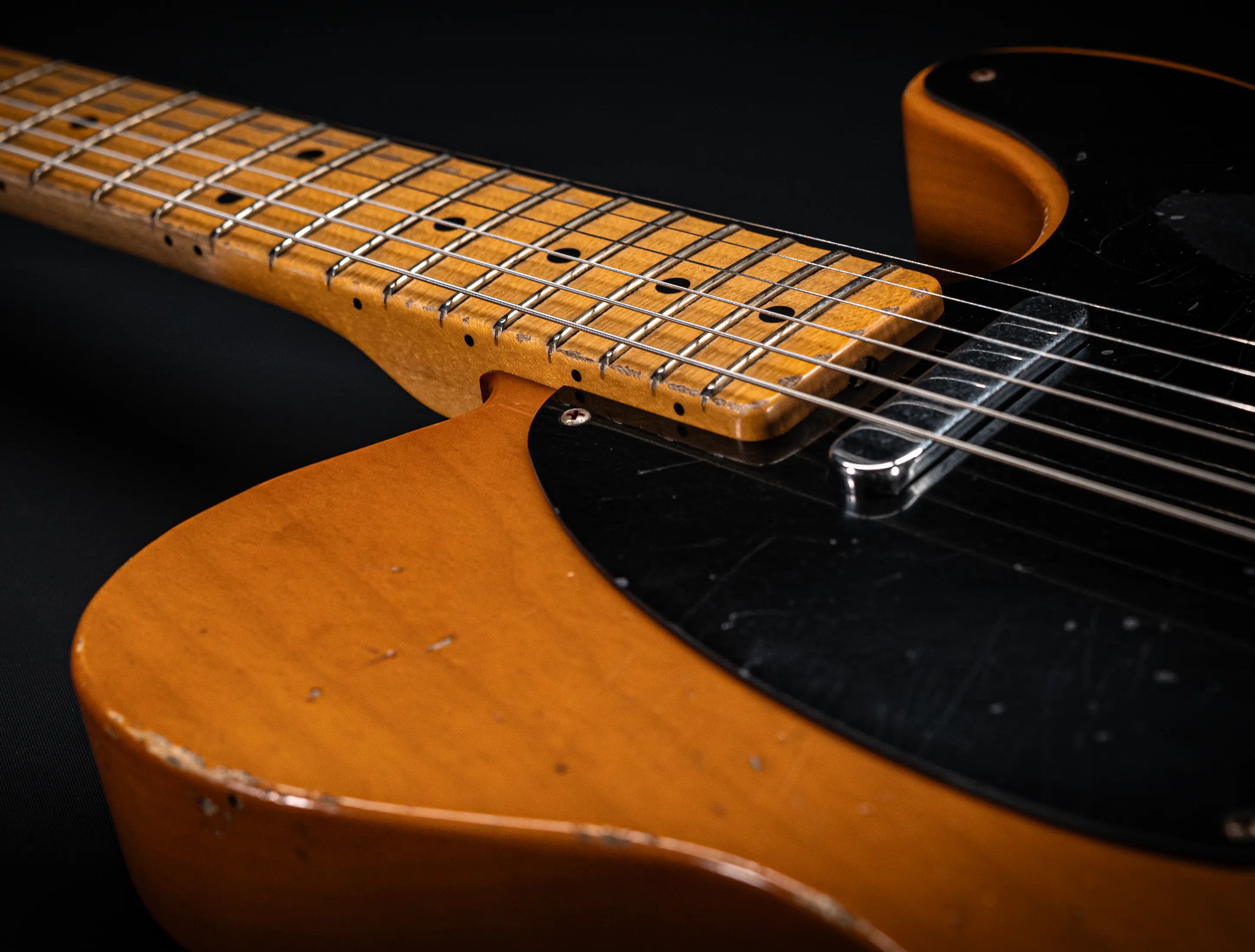 Fender Senior Masterbuilt Jason Smith 1952 Telecaster Relic - 1pc Ash Butterscotch Blonde
