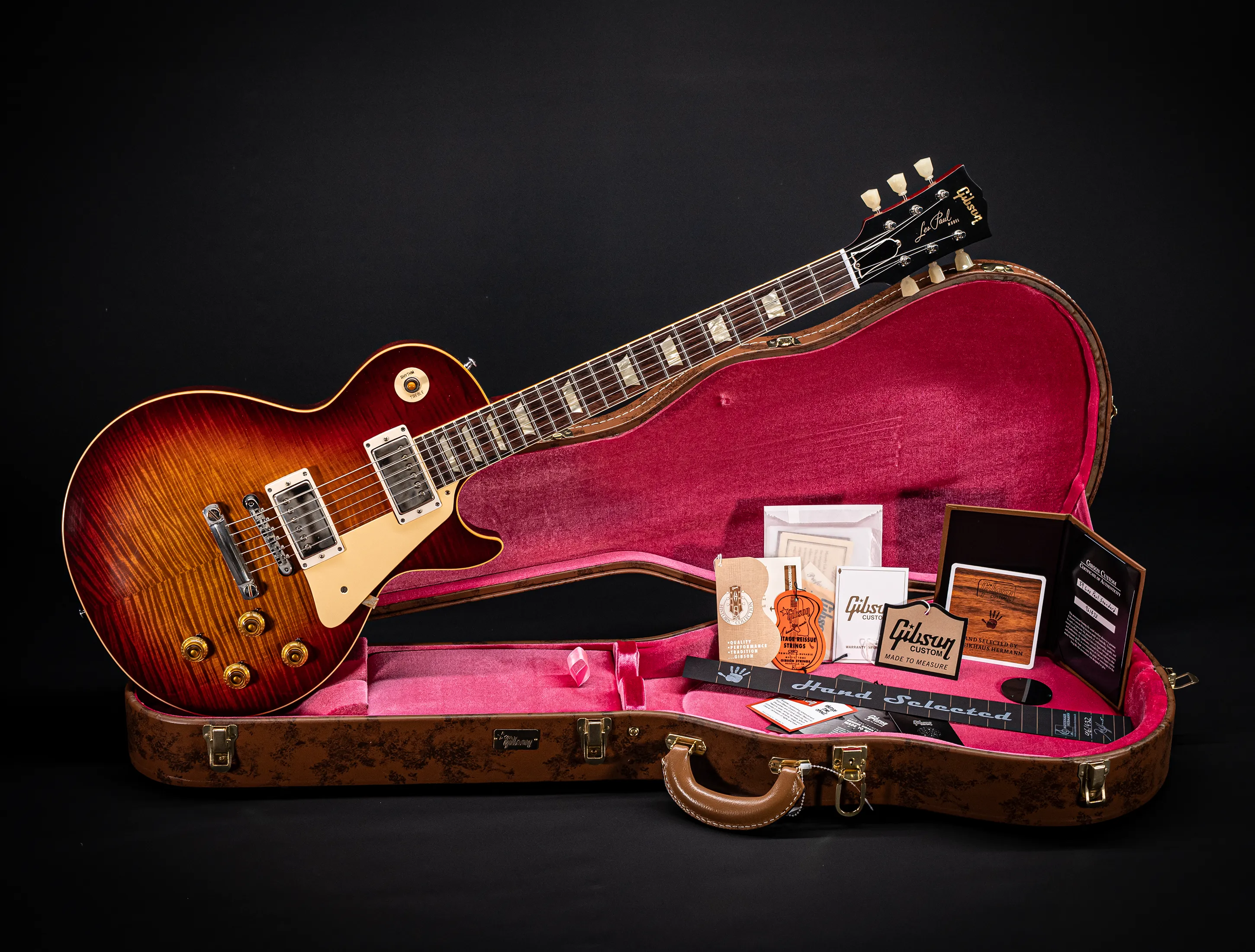 Gibson Les Paul 1959 Reissue TORREFIED VOS Factory Special - Toms Factory Burst