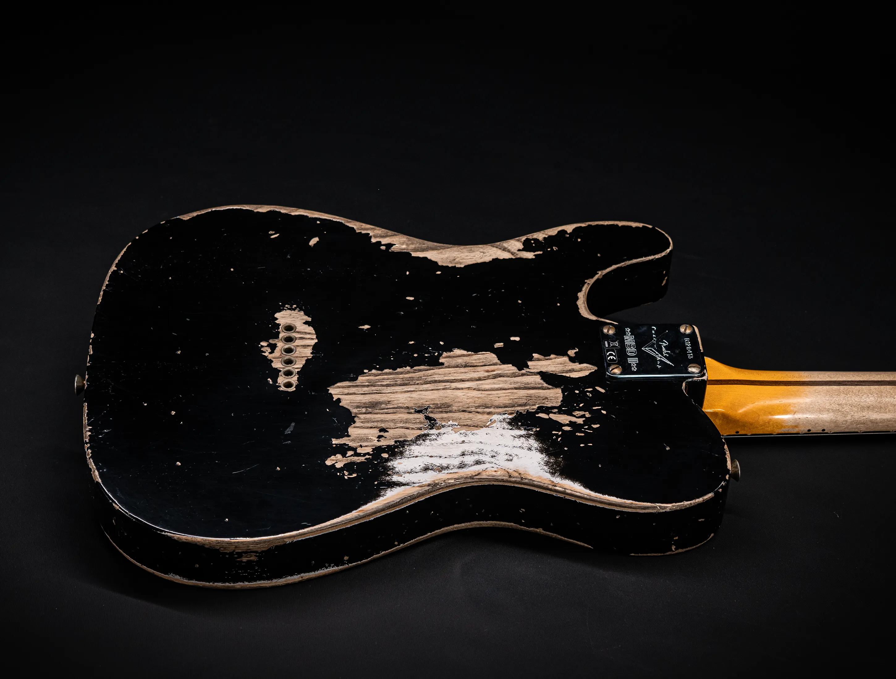 a176192-Fender-MBD-II-Limited-1952-Humbucker-Telecaster-Super-Heavy-Relic-Aged-Black-