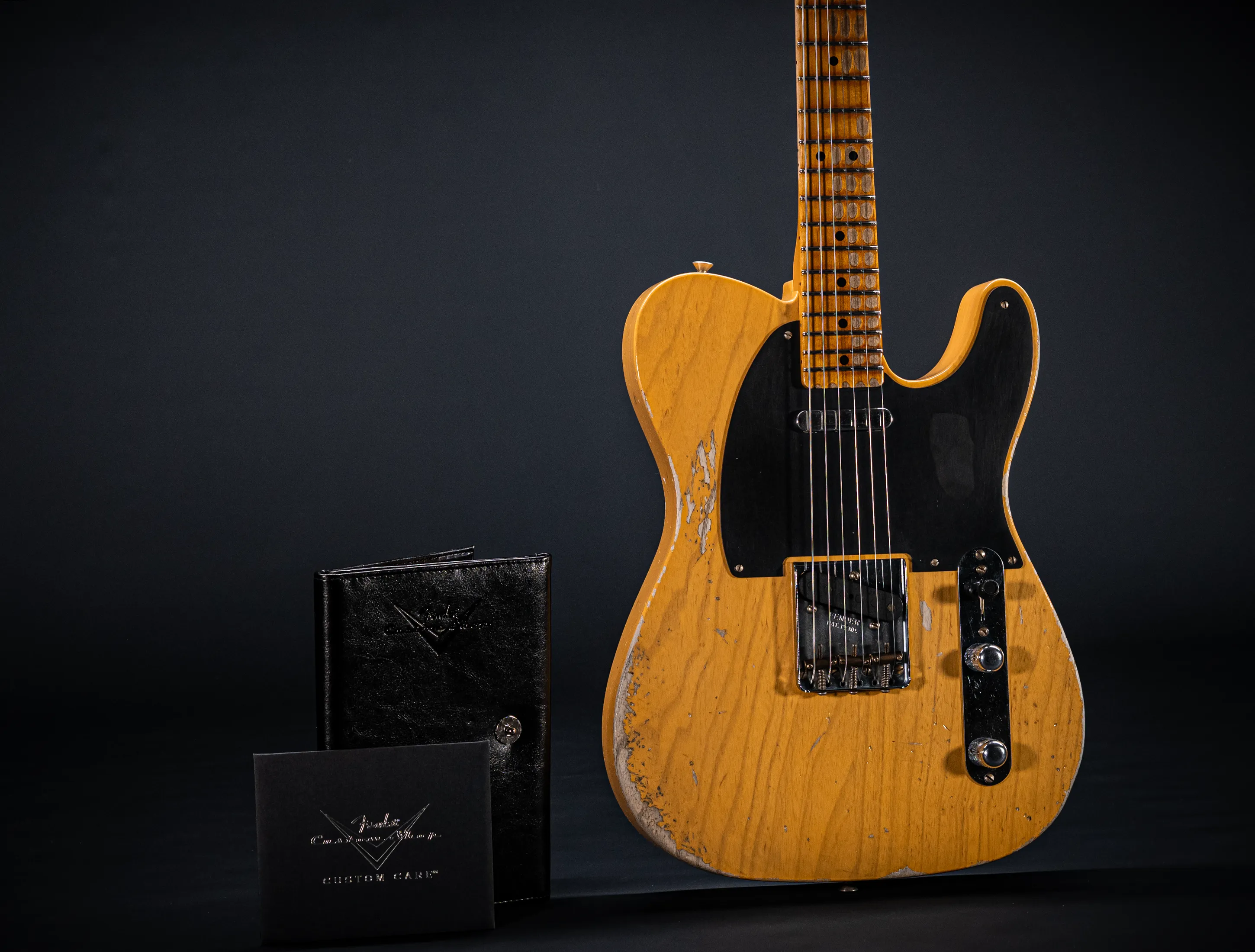 Fender MBD Limited 1952 Telecaster Heavy Relic - Faded Butterscotch Blonde