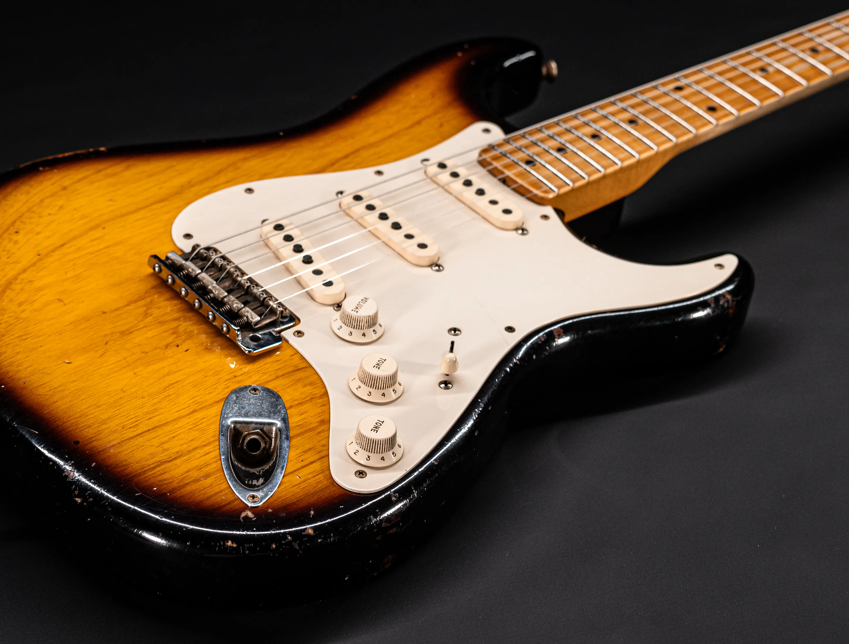 Fender Senior Masterbuilt Todd Krause 1957 Stratocaster Relic 1pc Ash Body - Sunburst