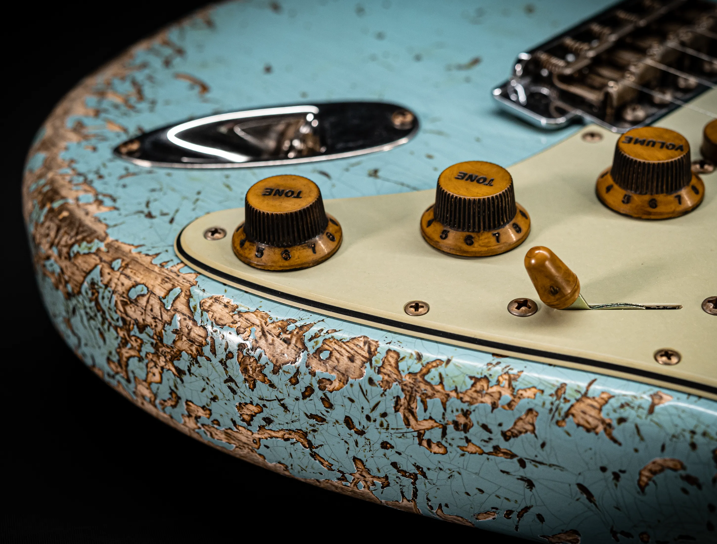 Fender MBD II 1962 Stratocaster MIDAS Super Heavy Relic - ASH Body Daphne Blue