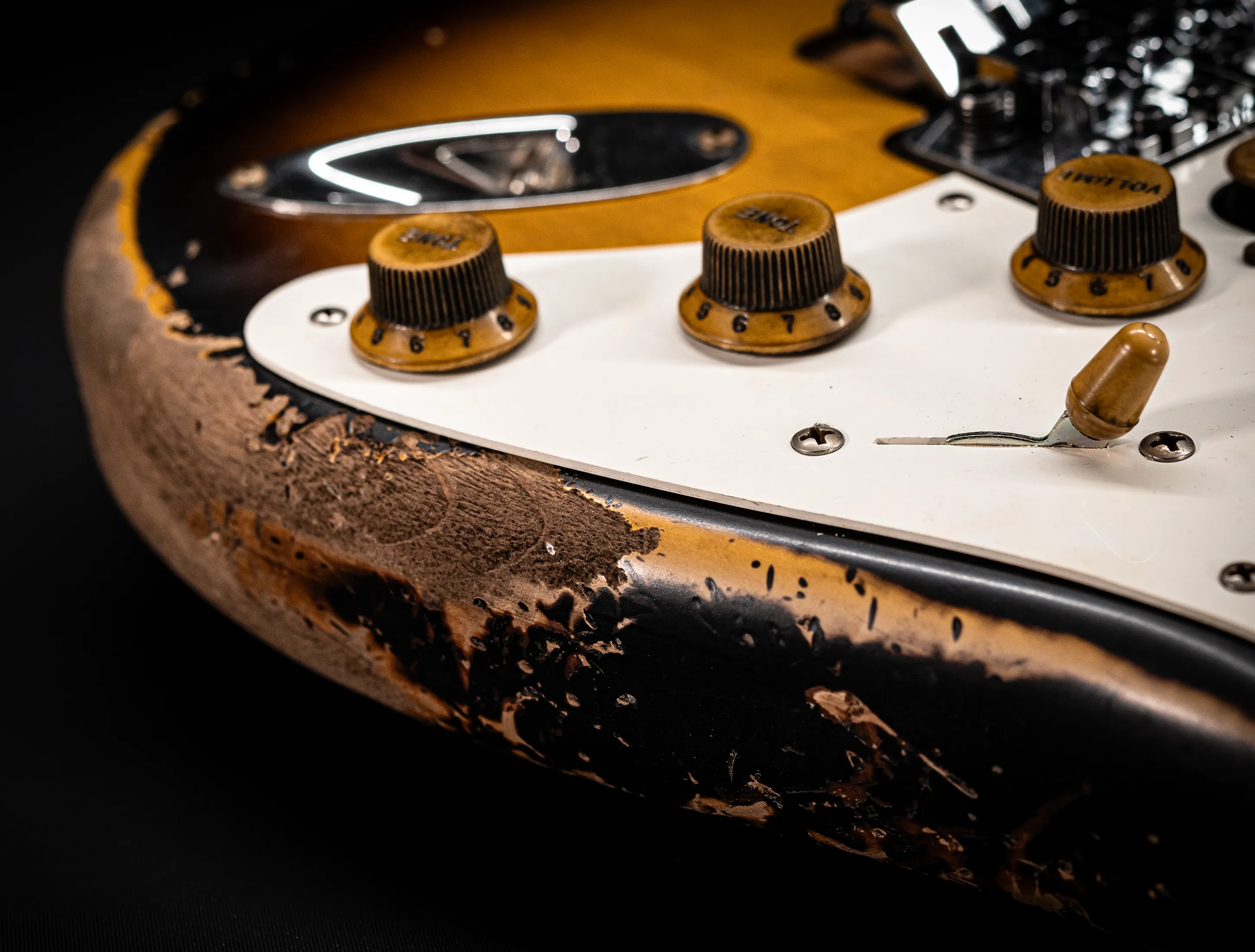 Fender MBD II 1956 FLOYD ROSE Stratocaster MIDAS Super Heavy Relic - Sunburst